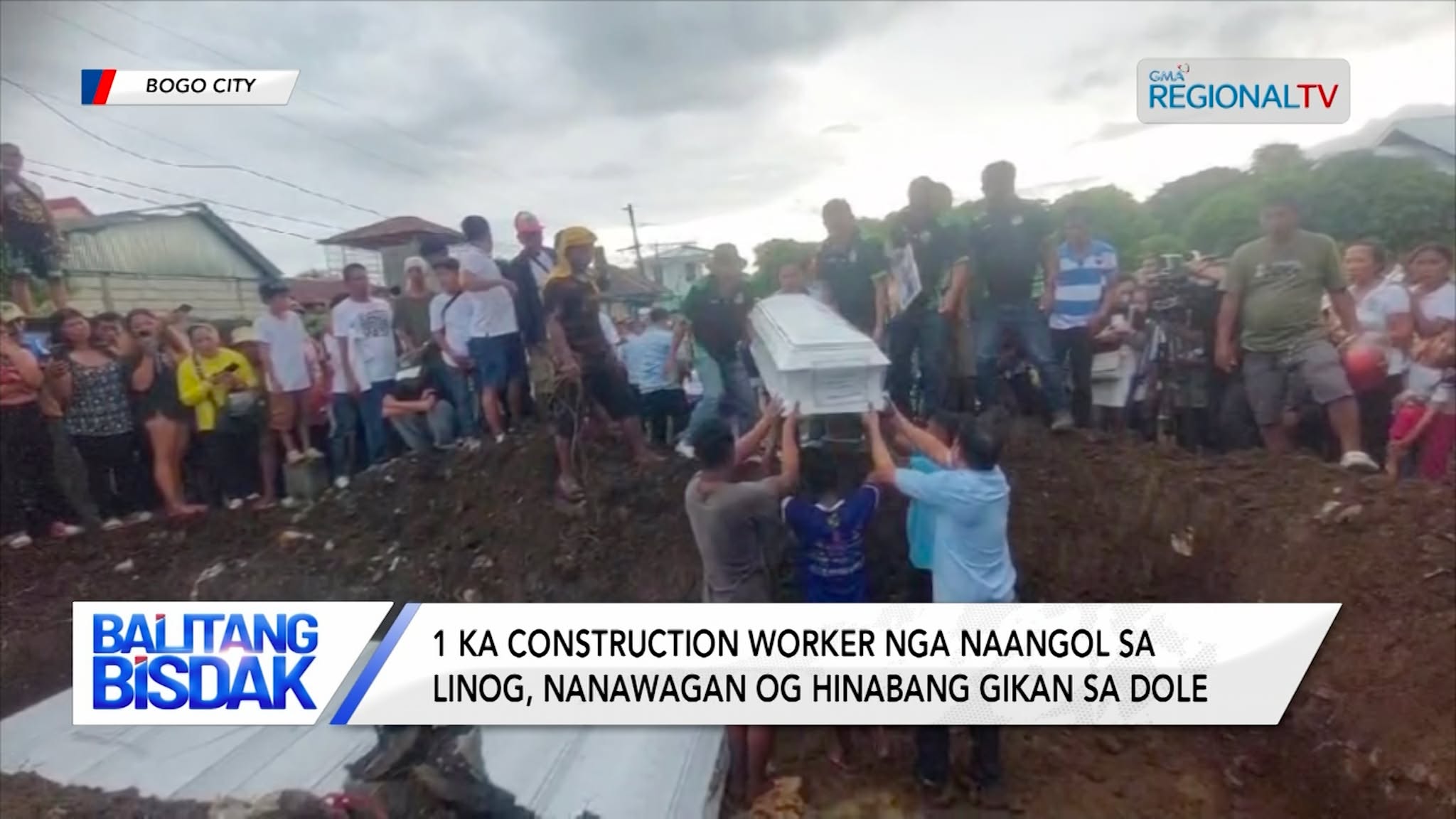 11 ka mga Tawo nga Namatay sa Linog sa Brgy. Binabag, Bogo City, Gilubong Na | Balitang Bisdak