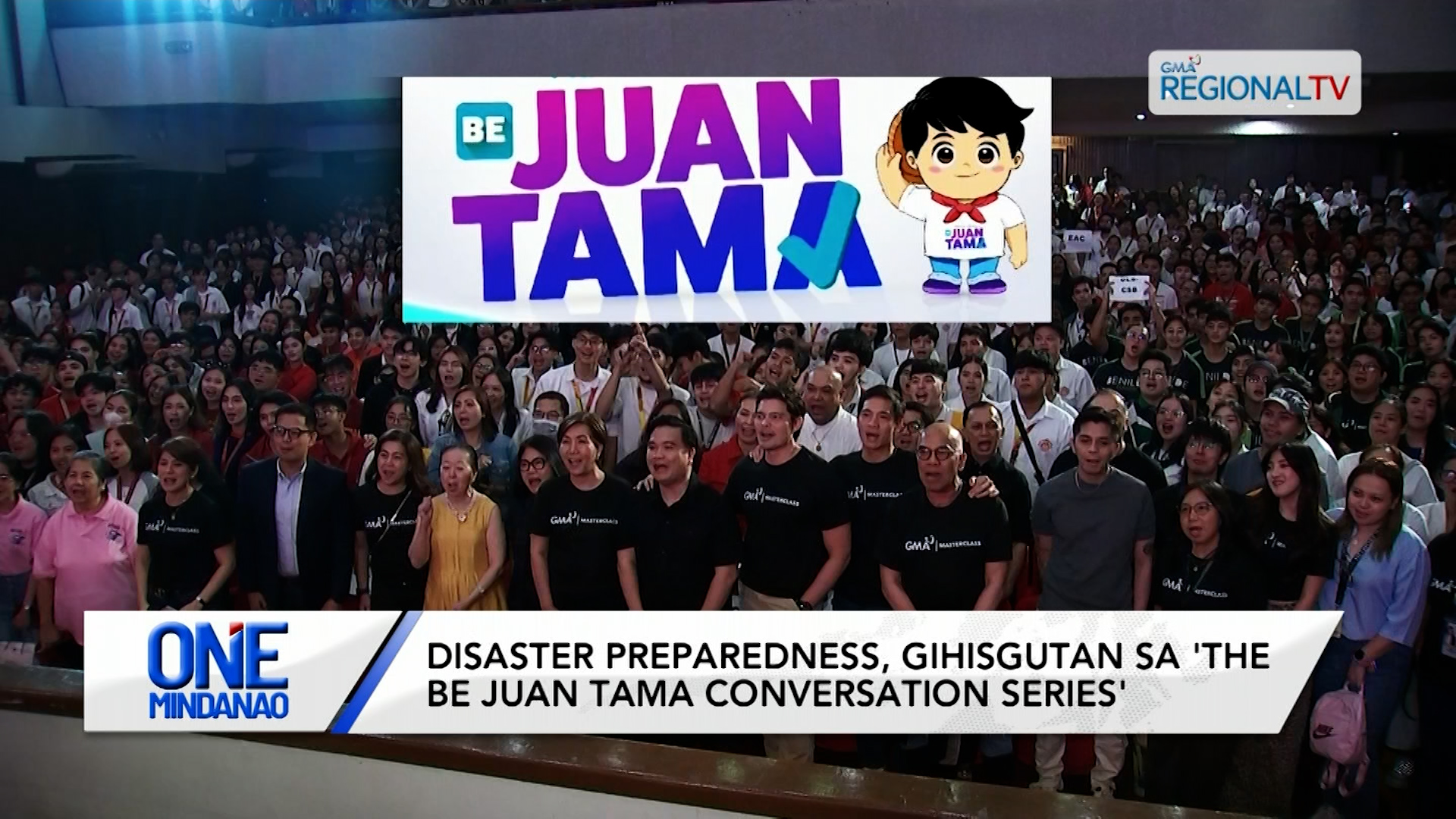 Disaster preparedness, gihisgutan sa 'The Be Juan Tama Conversation Series' | One Mindanao