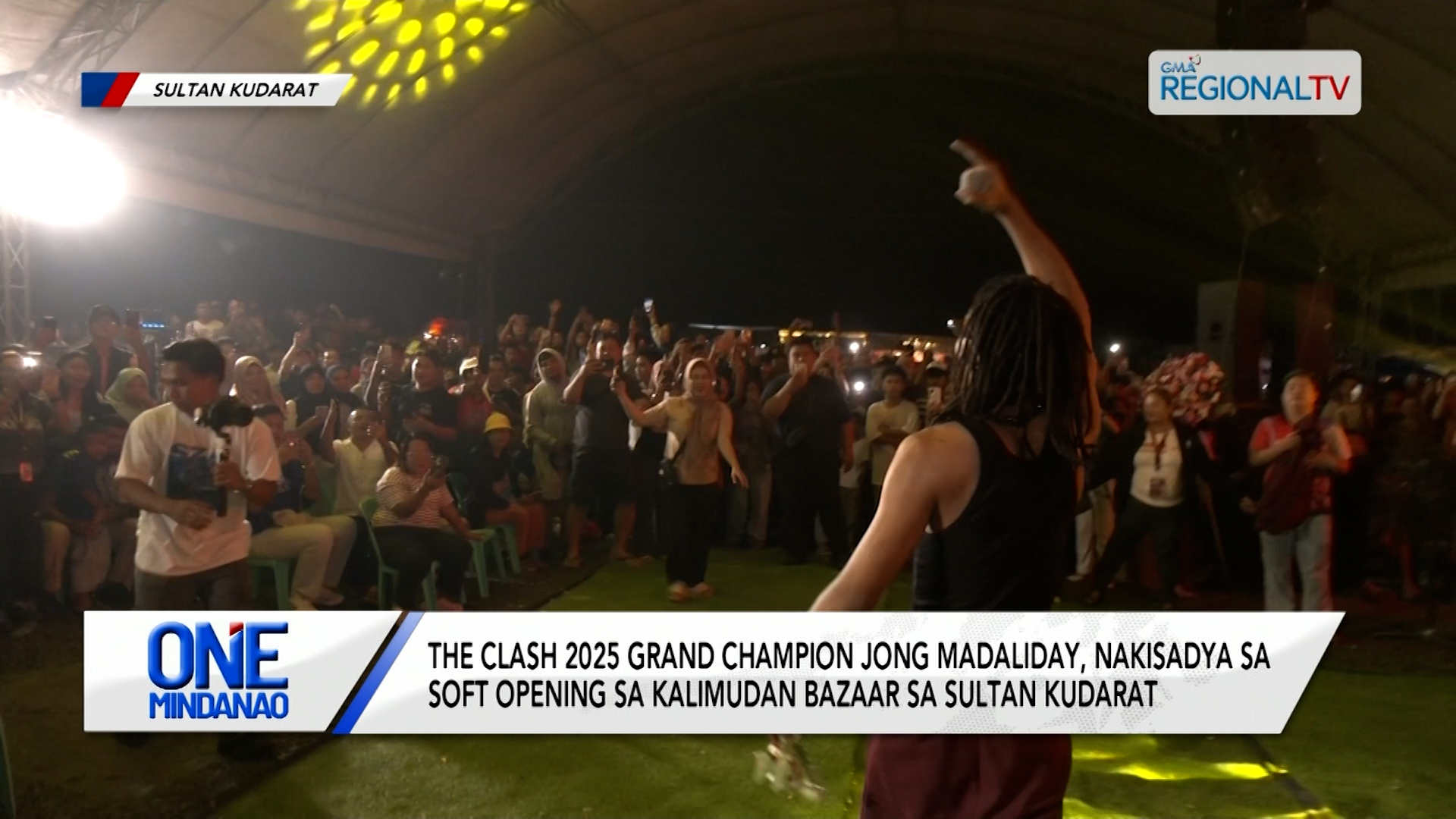 Jong Madaliday, nakisadya sa soft opening sa Kalimudan Bazaar sa Sultan Kudarat | One Mindanao