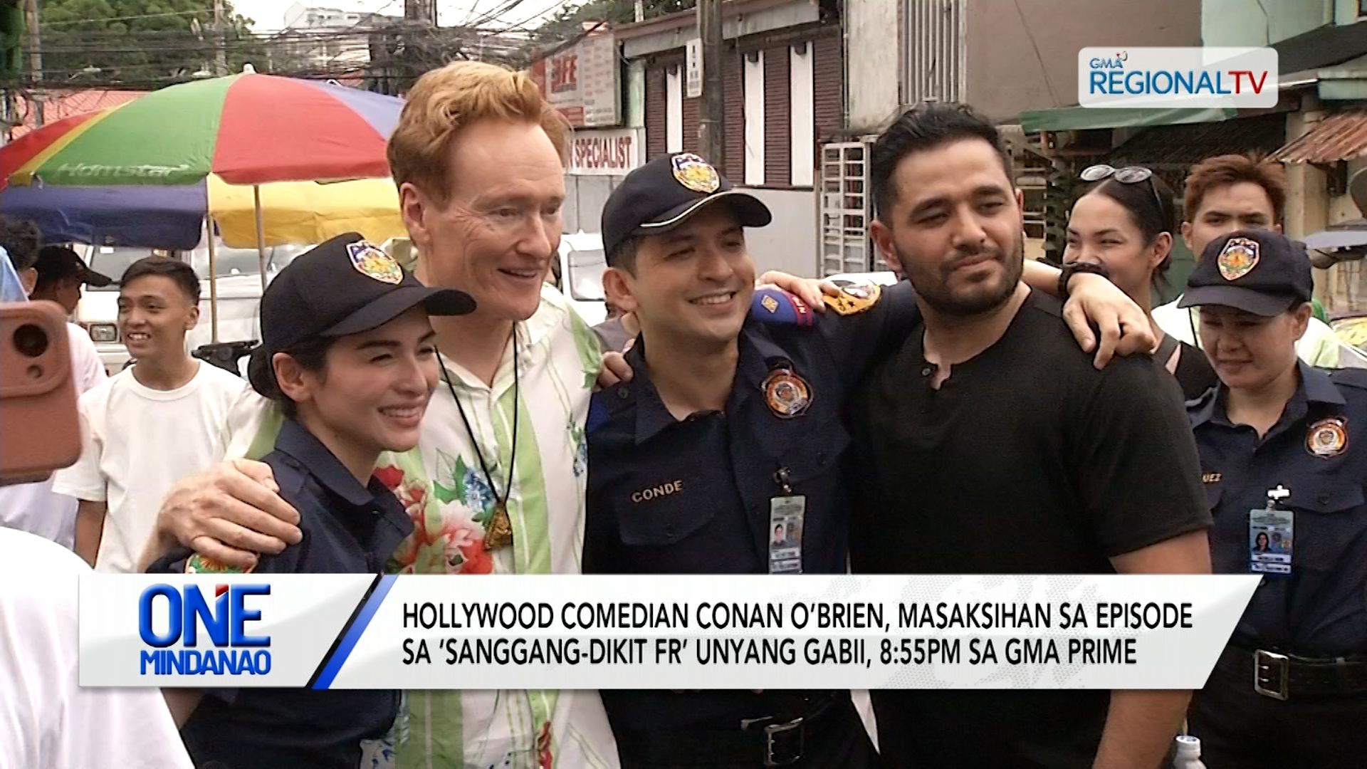 Hollywood comedian Conan O’brien, masaksihan sa episode sa ‘Sanggang-Dikit FR’ | One Mindanao