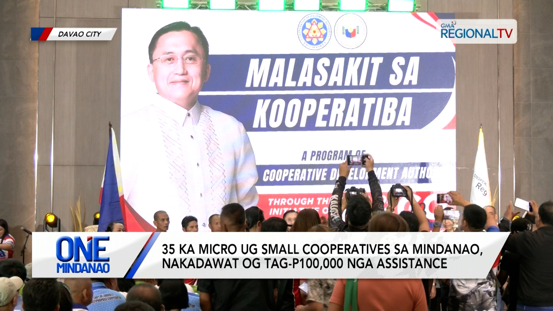 35 ka kooperatiba, nahatagan og tabang | One Mindanao