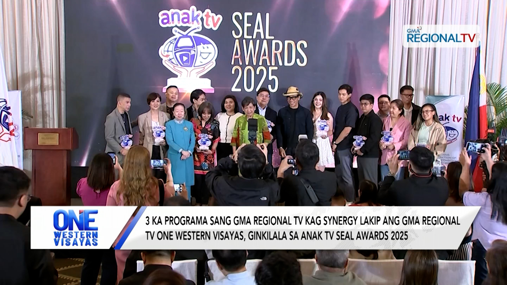 3 programa sa GMA Regional TV kag Synergy ginkilala sa Anak TV Seal Awards 2025| One Western Visayas