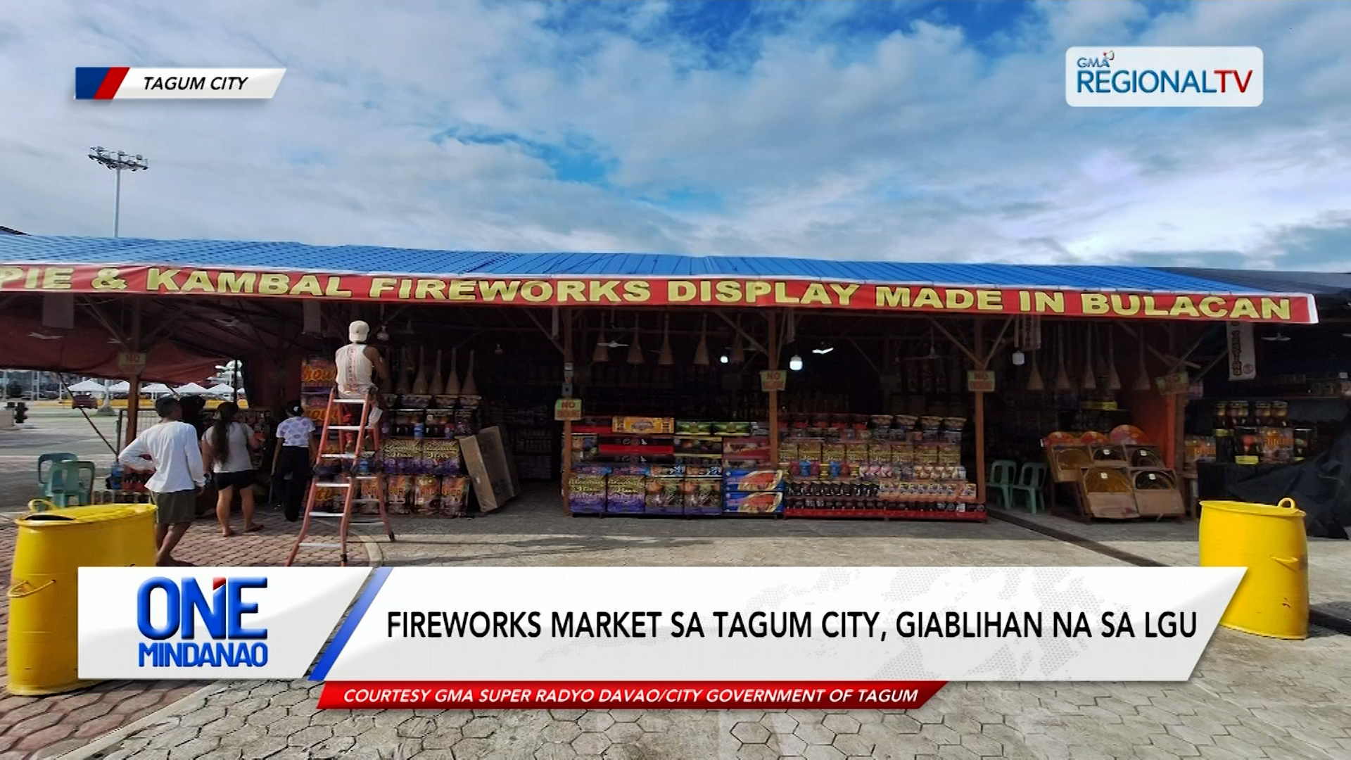 Fireworks market sa Tagum City, giablihan na sa LGU  | One Mindanao