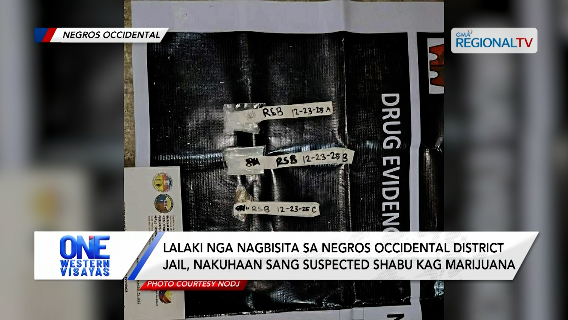 Lalaki nga nagbisita sa NODJ, nakuhaan sang suspected shabu kag marijuana | One Western Visayas