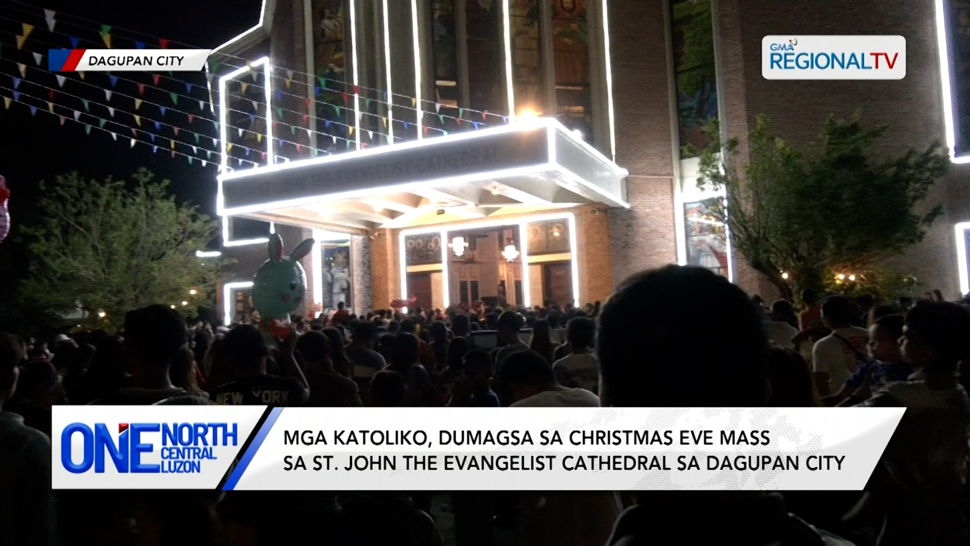 Mga Katoliko, dumagsa sa Christmas Eve Mass | One North Central Luzon