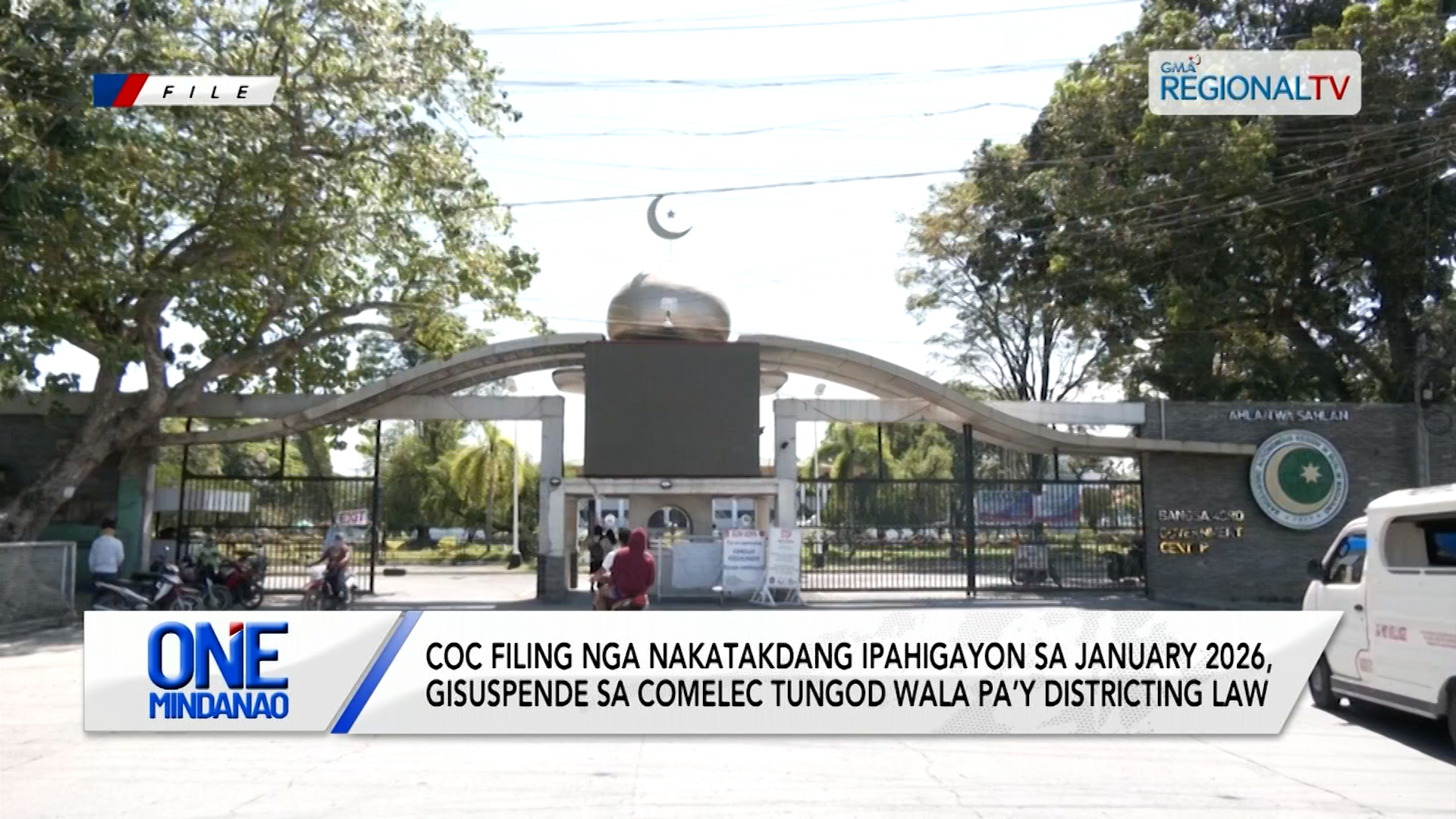 COC filing nga nakatakdang ipahigayon sa January 2026, gisuspende | One Mindanao