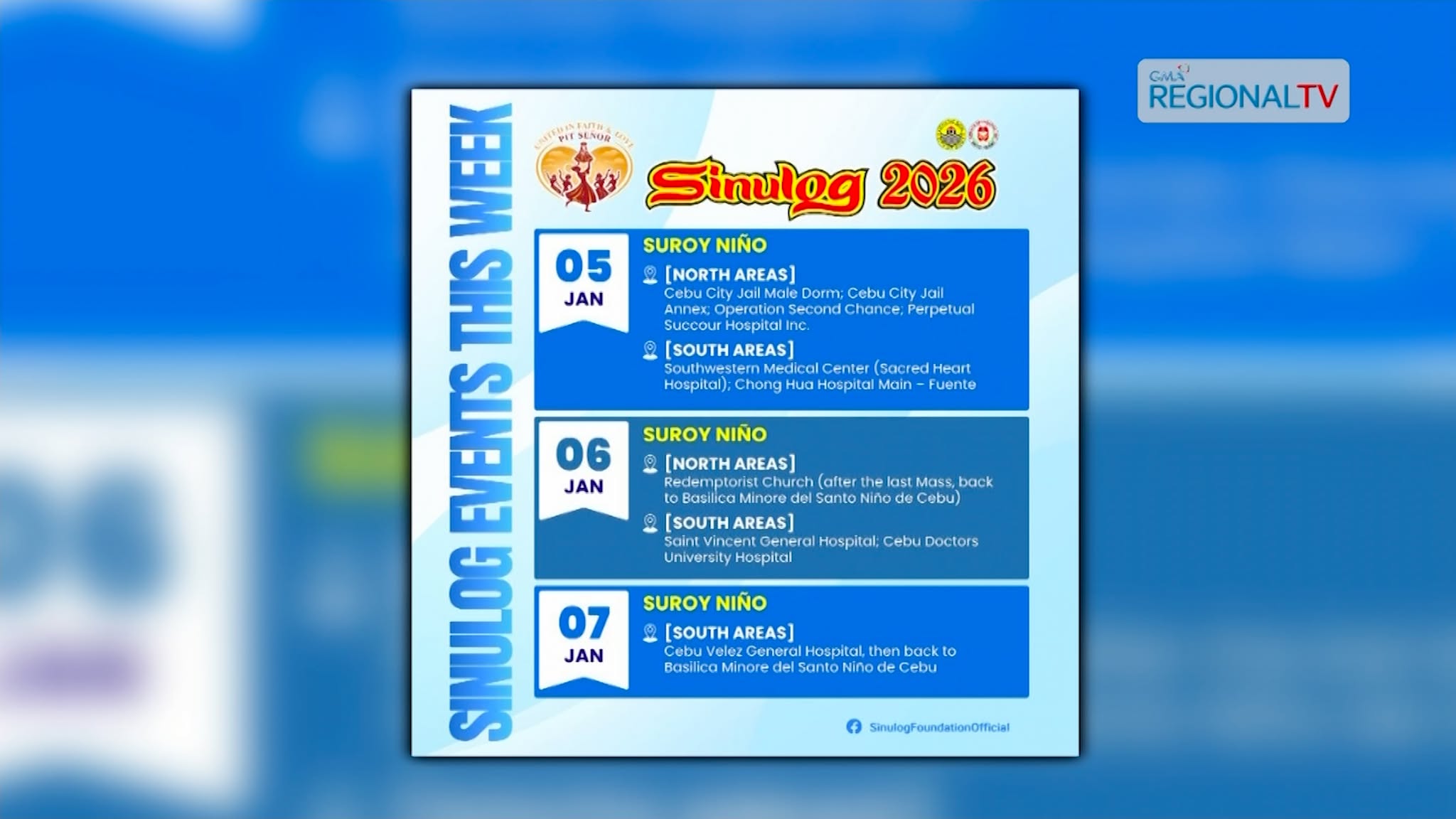 Sayran nato ang mga Kalihukan sa Sinulog ning Semanaha | Balitang Bisdak