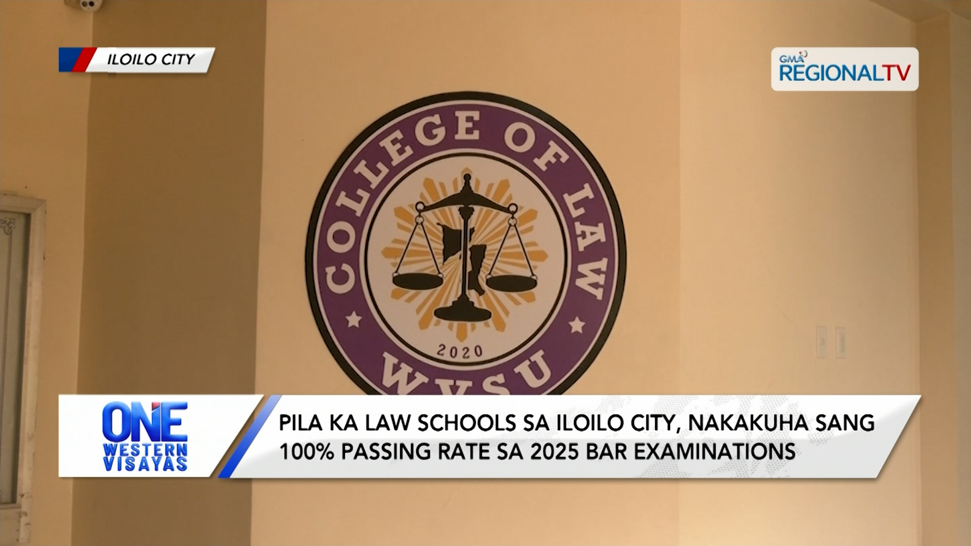 Pila ka law schools sa Iloilo City, nakakuha sang 100% passing rate sa Bar exam| One Western Visayas