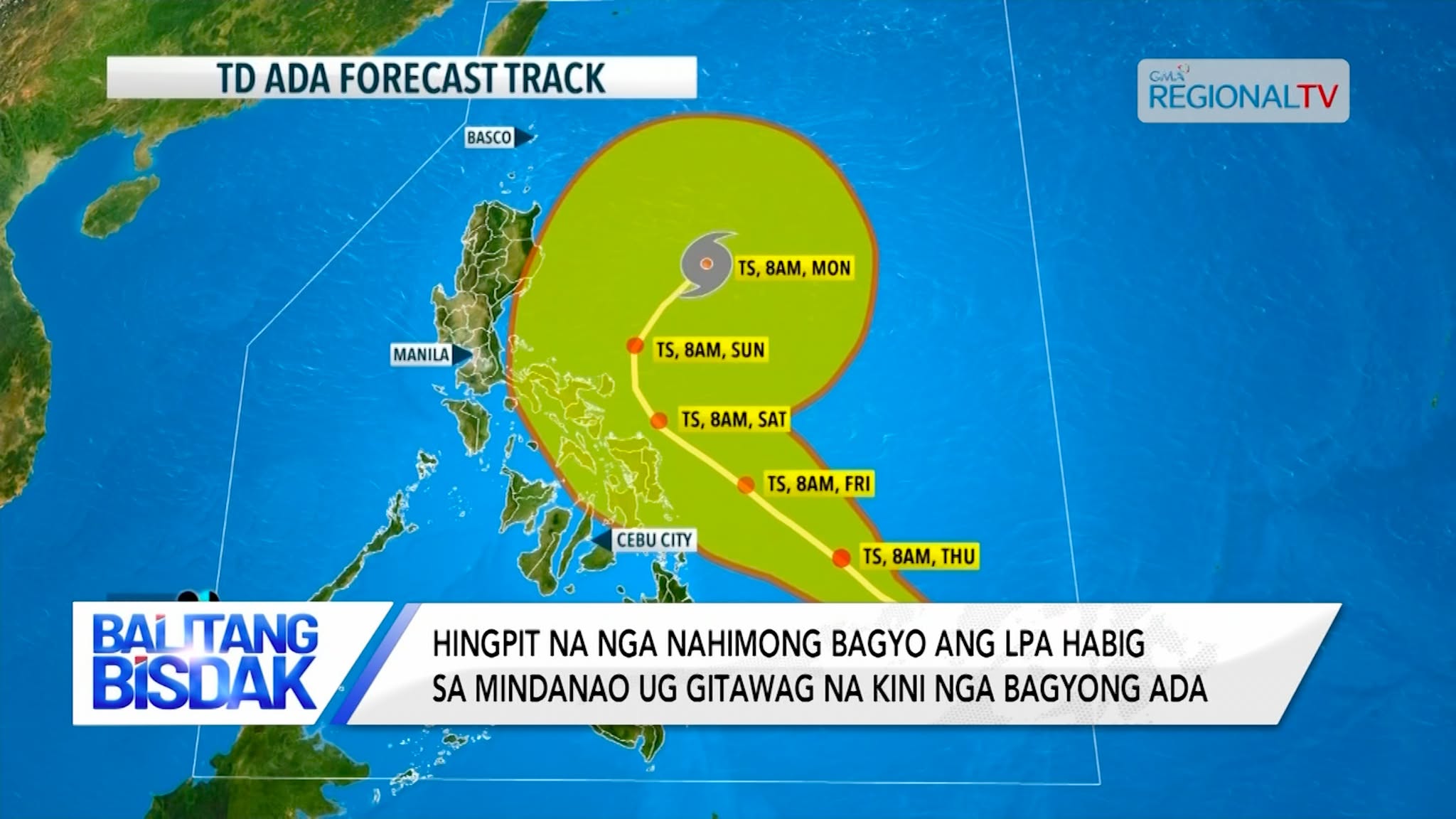 LPA sa Mindanao, Nahimo nang Bagyo | Balitang Bisdak