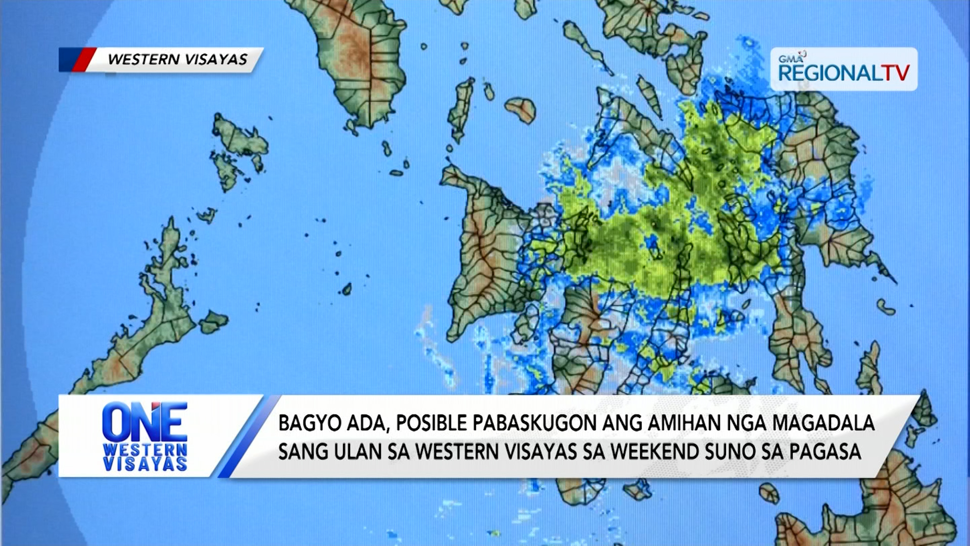 Bagyo ada, posible magadala sang ulan sa Western Visayas sa weekend | One Western Visayas