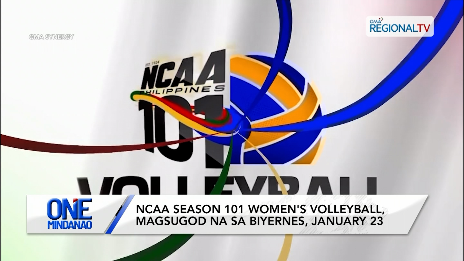 NCAA Season 101 Women's Volleyball, magsugod na sa Biyernes | One Mindanao