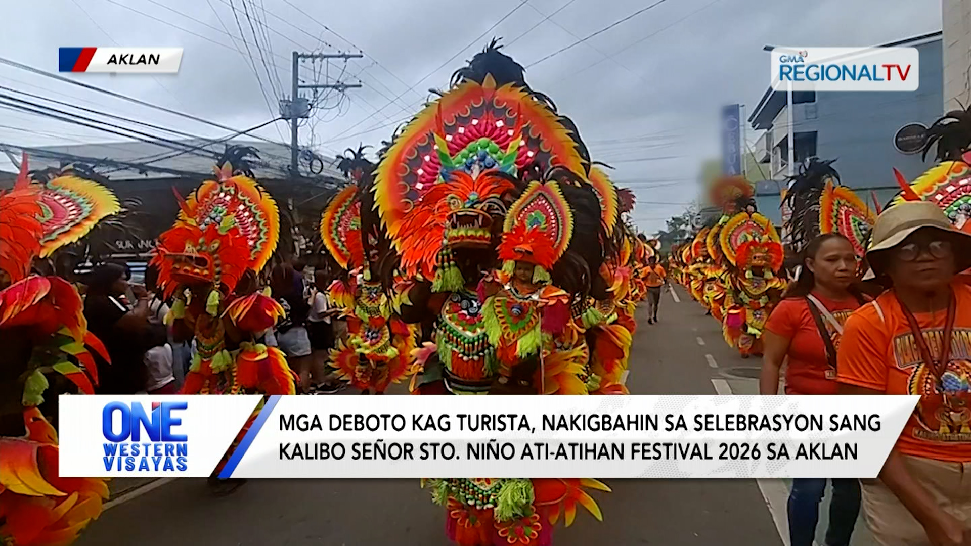 Mga deboto kag turista, nakiselebrar Kalibo Señor Sto. Niño Ati-Atihan Festival| One Western Visayas