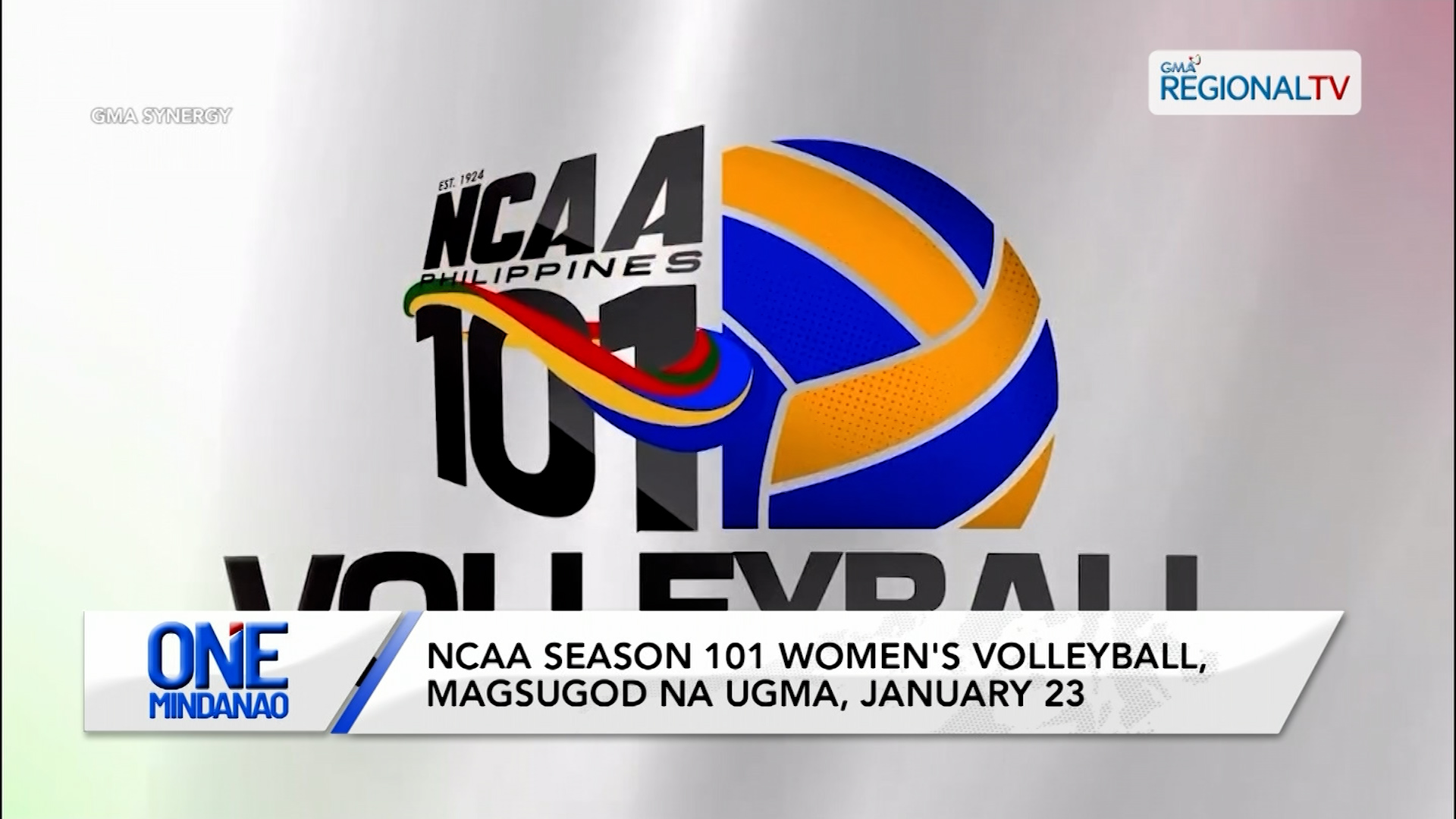 NCAA Season 101 Women's Volleyball, magsugod na sa Biyernes | One Mindanao