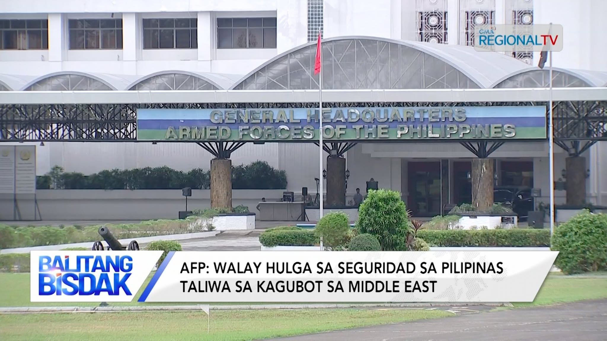 Walay Hulga sa Seguridad sa Pilipinas Taliwa sa Kagubot sa Middle East | Balitang Bisdak