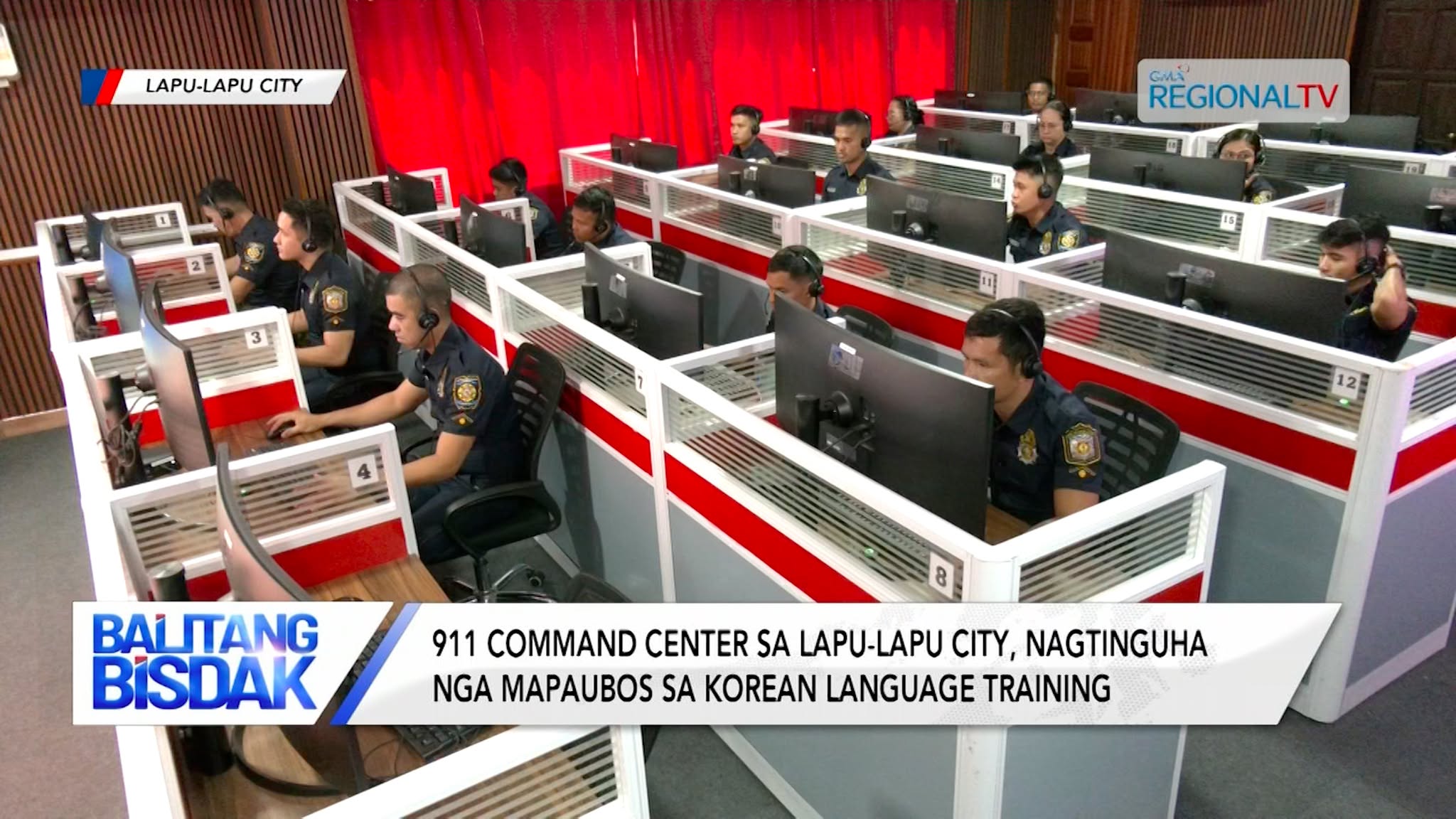 Call Takers sa 911 Command Center sa Lapu-Lapu City, Ipaubos sa Language Training | Balitang Bisdak