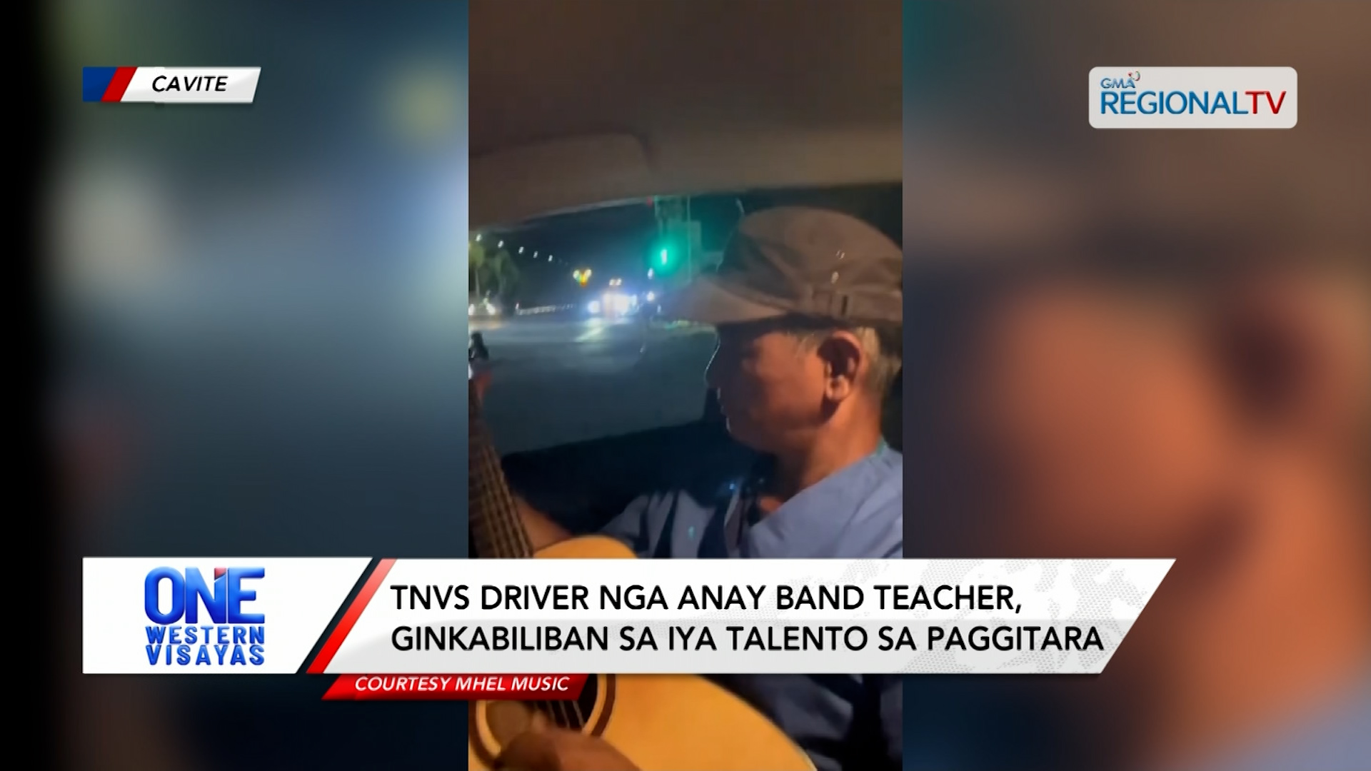 TNVS Driver nga anay band teacher, ginkabiliban sa iya talento sa paggitara | One Western Visayas