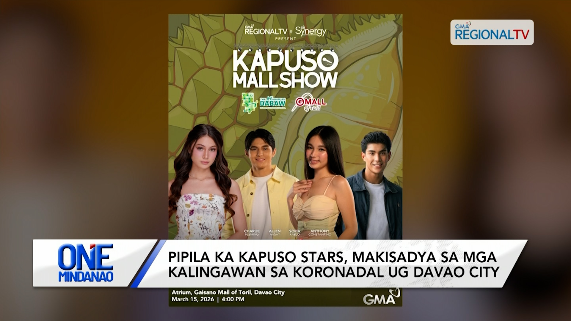 Pipila ka Kapuso Stars, makisadya sa mga kalingawan | One Mindanao