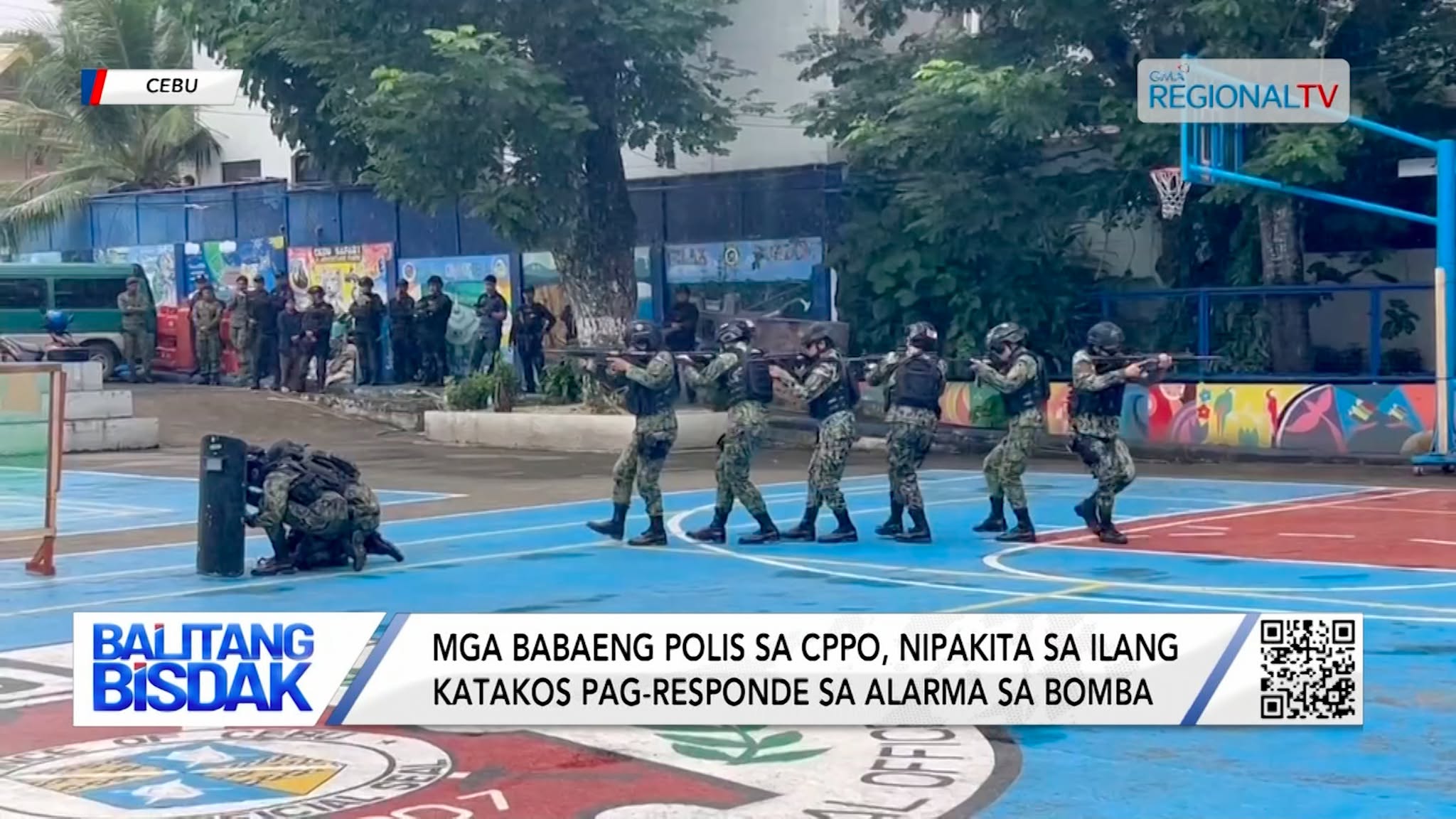 Mga Babaeng Police, Nagpakita sa Katakos sa Pag-responde sa Alarma sa Bomba | Balitang Bisdak