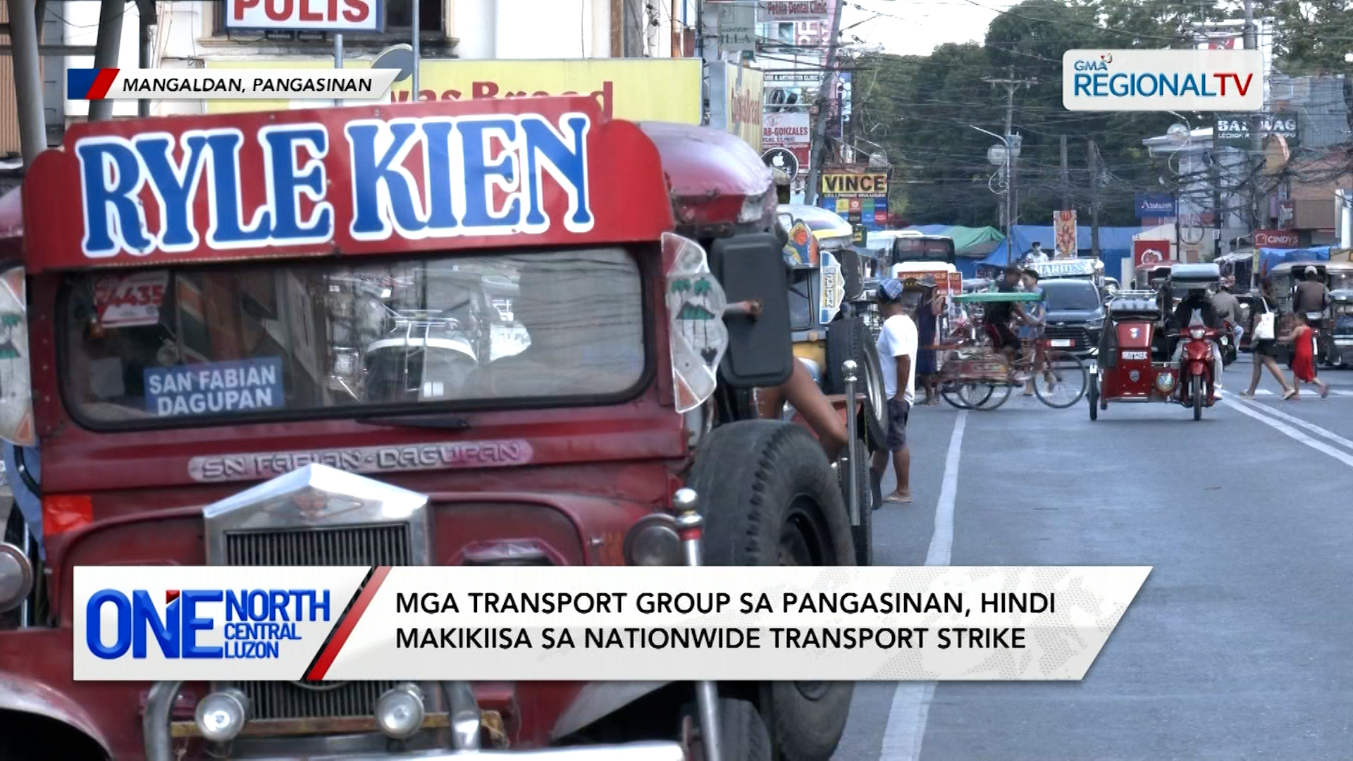 Mga transport group sa Pangasinan, hindi makikiisa sa transport strike | One North Central Luzon