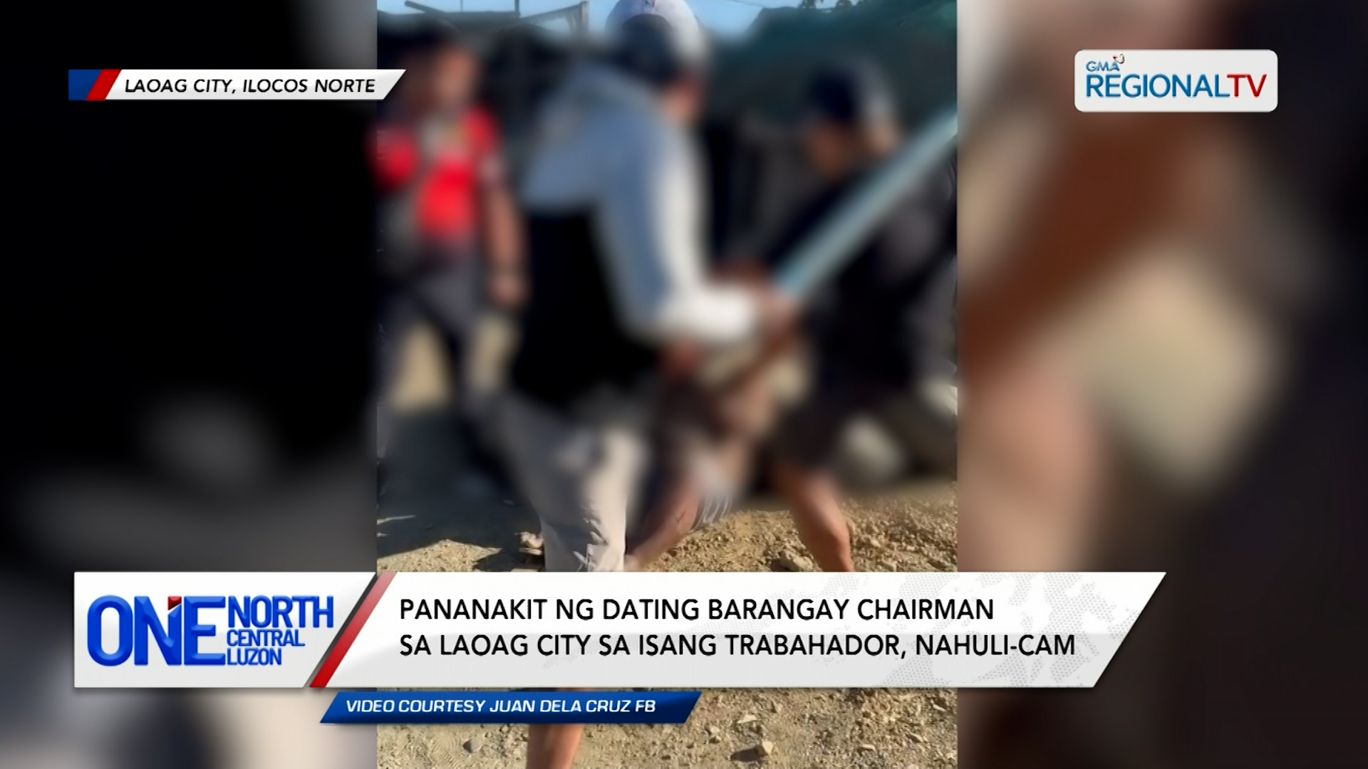 Pananakit ng dating barangay chairman sa isang trabahador, nahuli-cam | One North Central Luzon