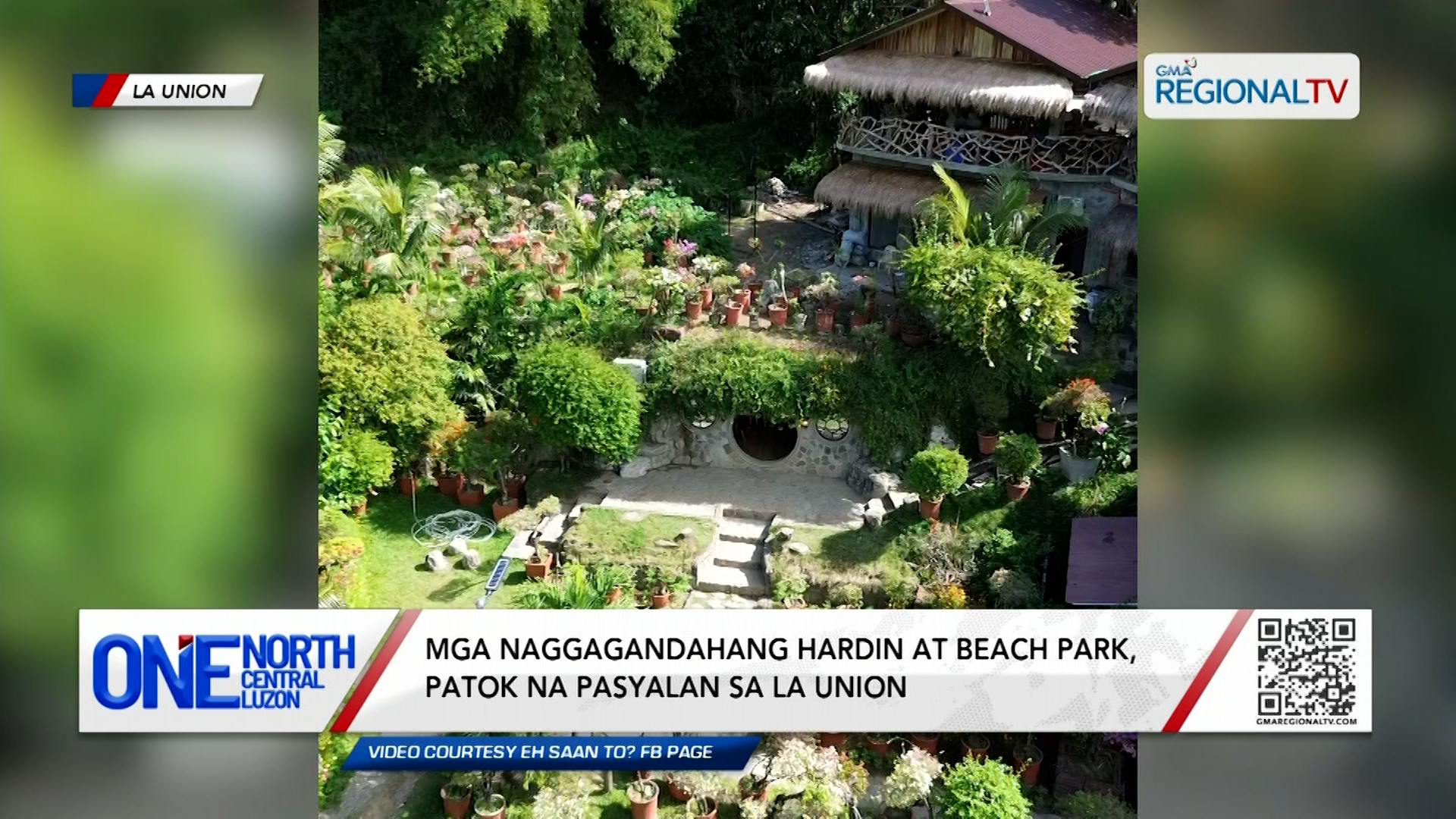 Mga naggagandahang hardin at beach park, patok na pasyalan sa La Union | One North Central Luzon