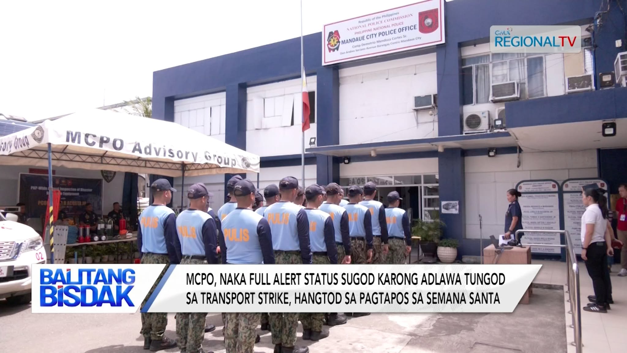 MCPO, Naka Full Alert Status Tungod sa Transport Strike ug Semana Santa | Balitang Bisdak