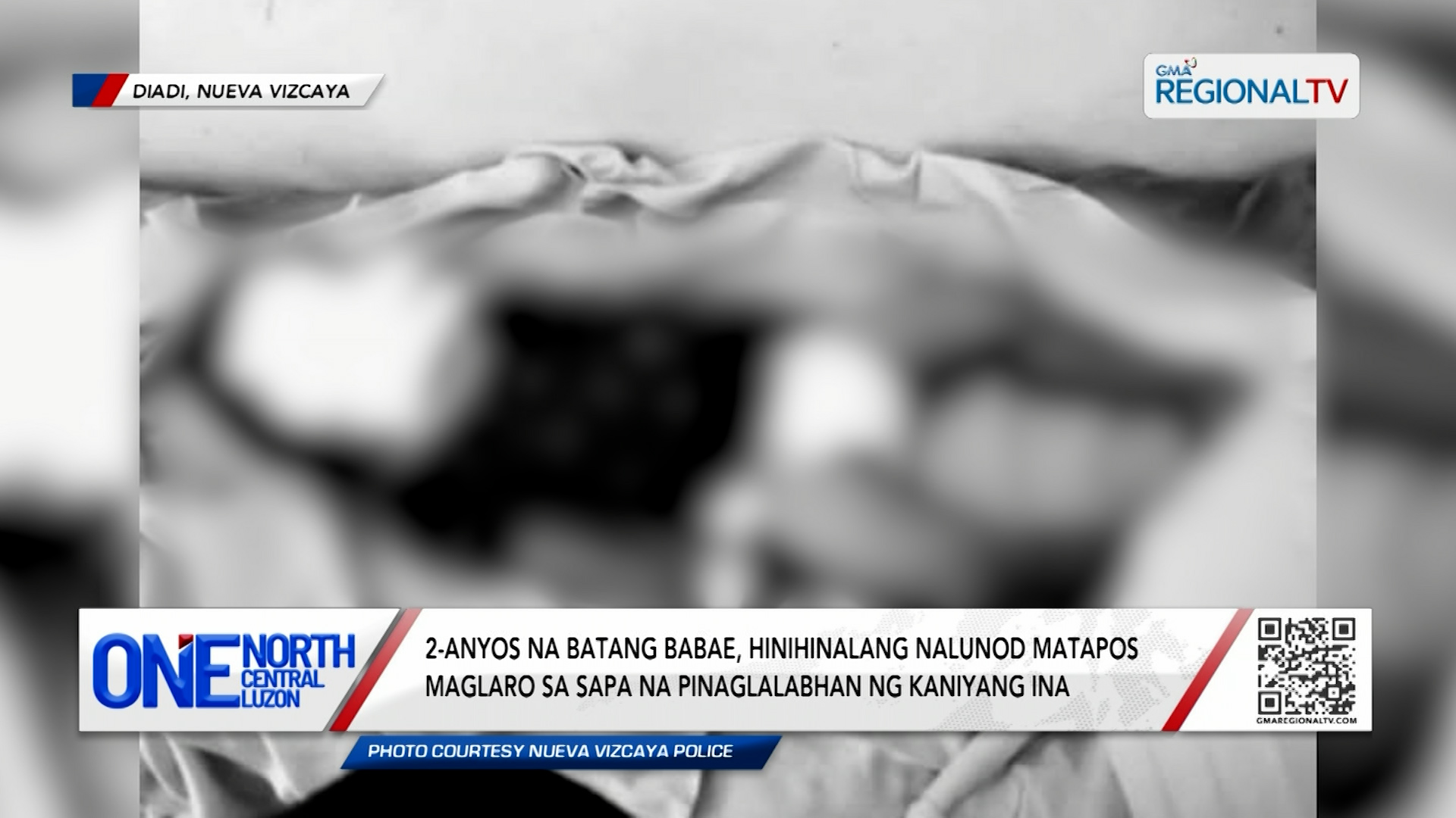2-anyos na batang babae, hinihinalang nalunod matapos maglaro sa sapa | One North Central Luzon