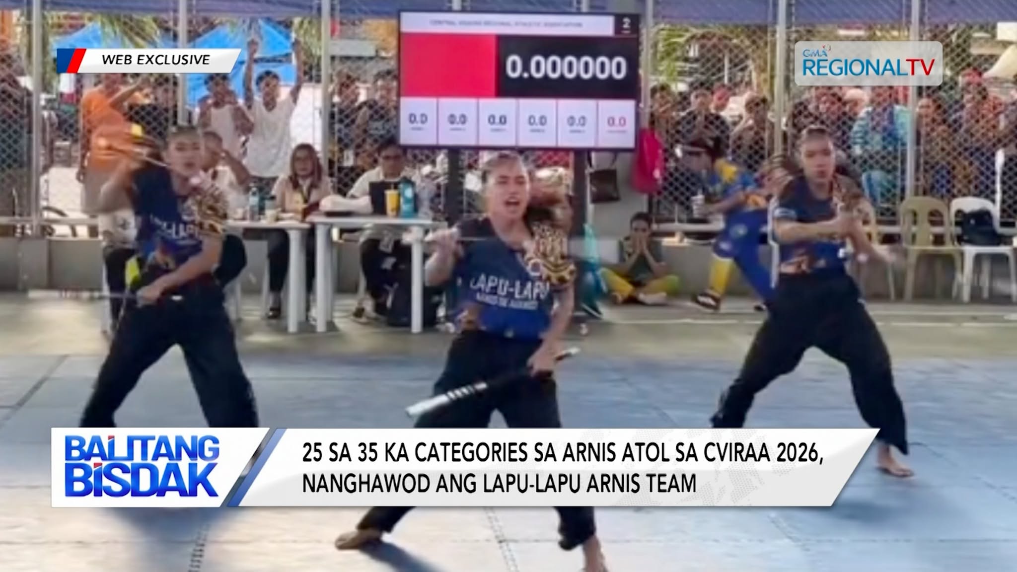 25 Categories sa Arnis, Nahakot sa Lapu-Lapu Arnis Team sa CVIRAA 2026 | Balitang Bisdak