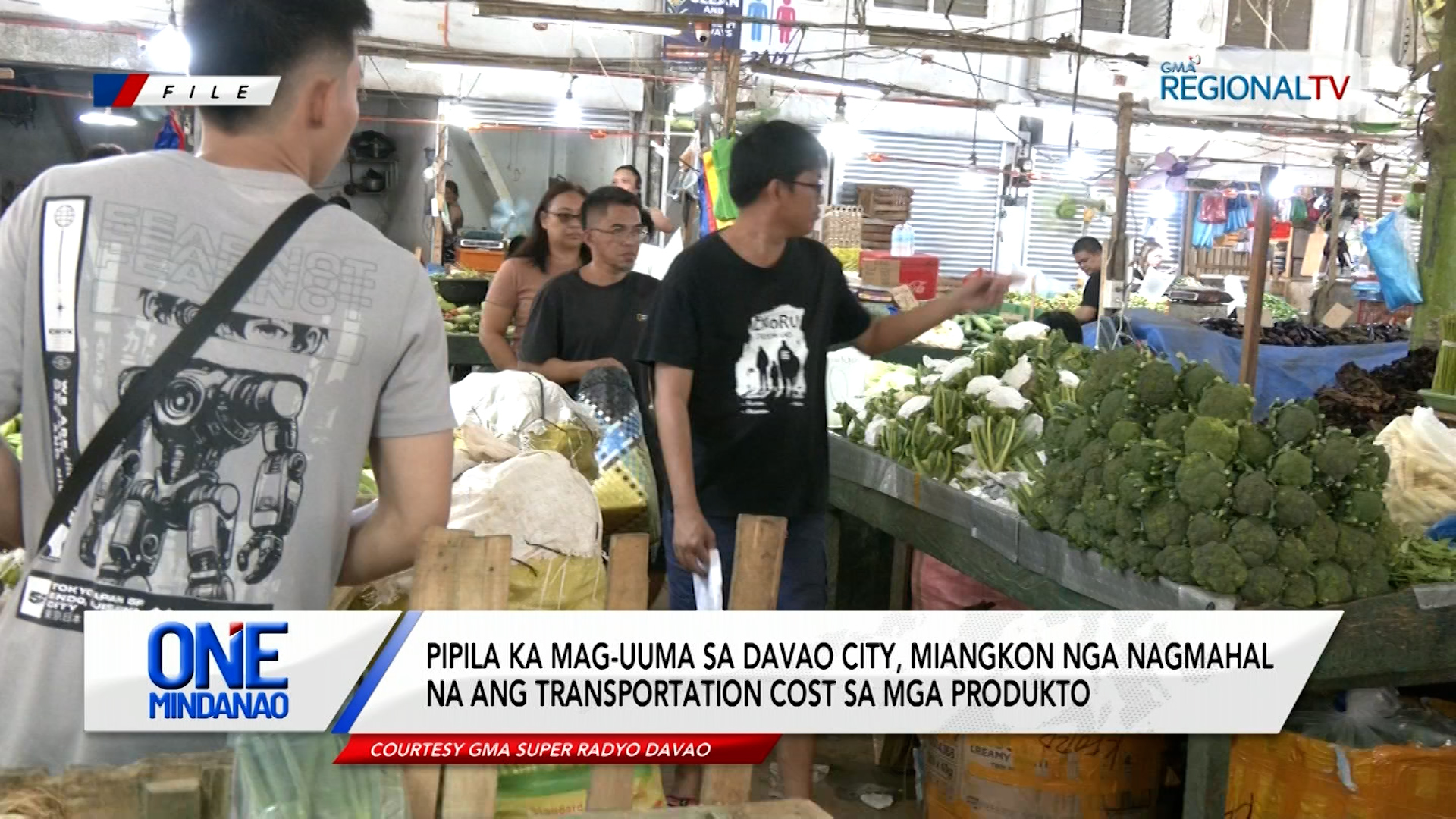 Pipila ka mag-uuma sa Davao City, miangkon nga nagmahal na ang transportation cost | One Mindanao