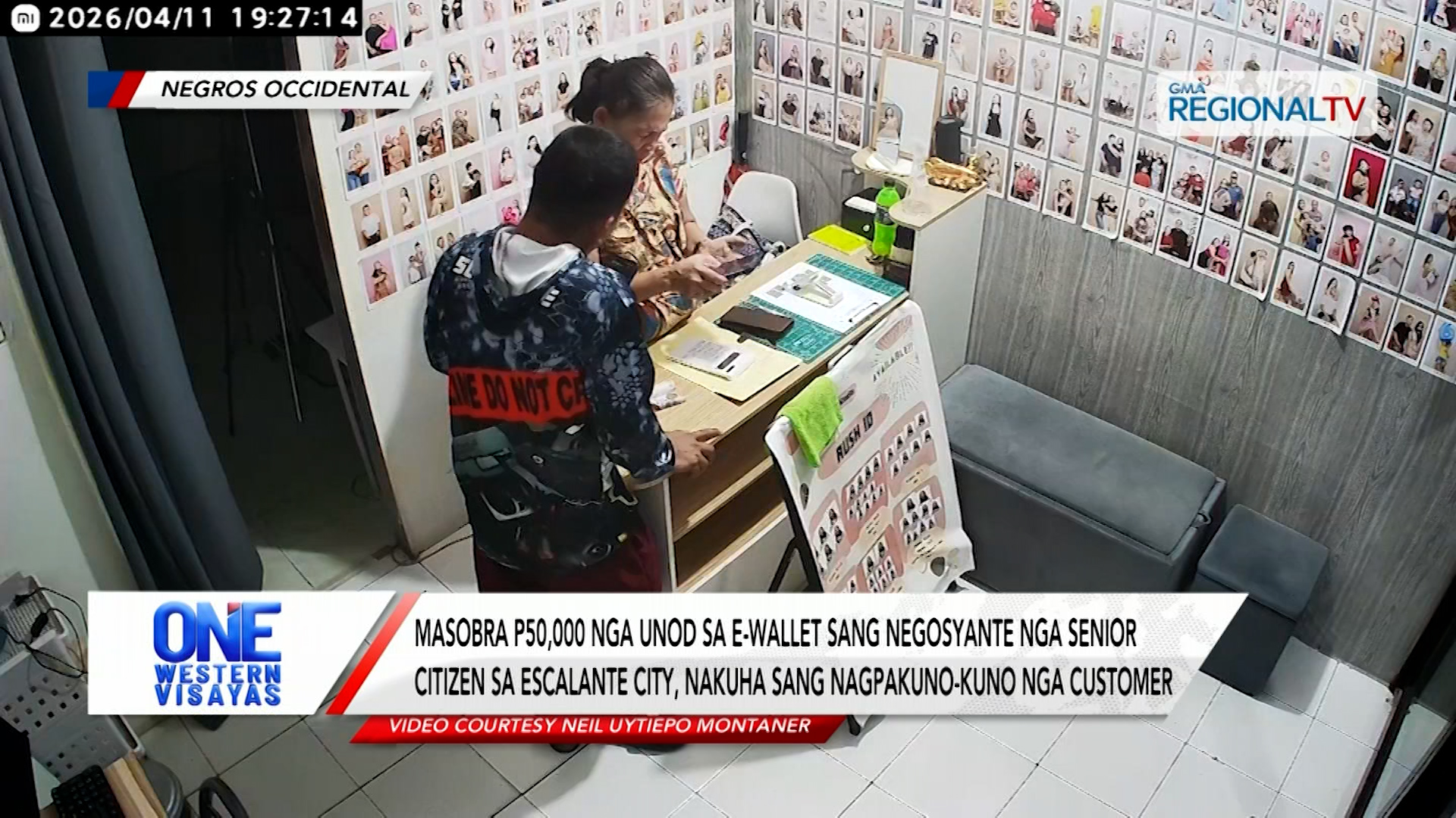 P50,000 nga unod sa E-wallet sang senior citizen, ginkuha sang scammer | One Western Visayas