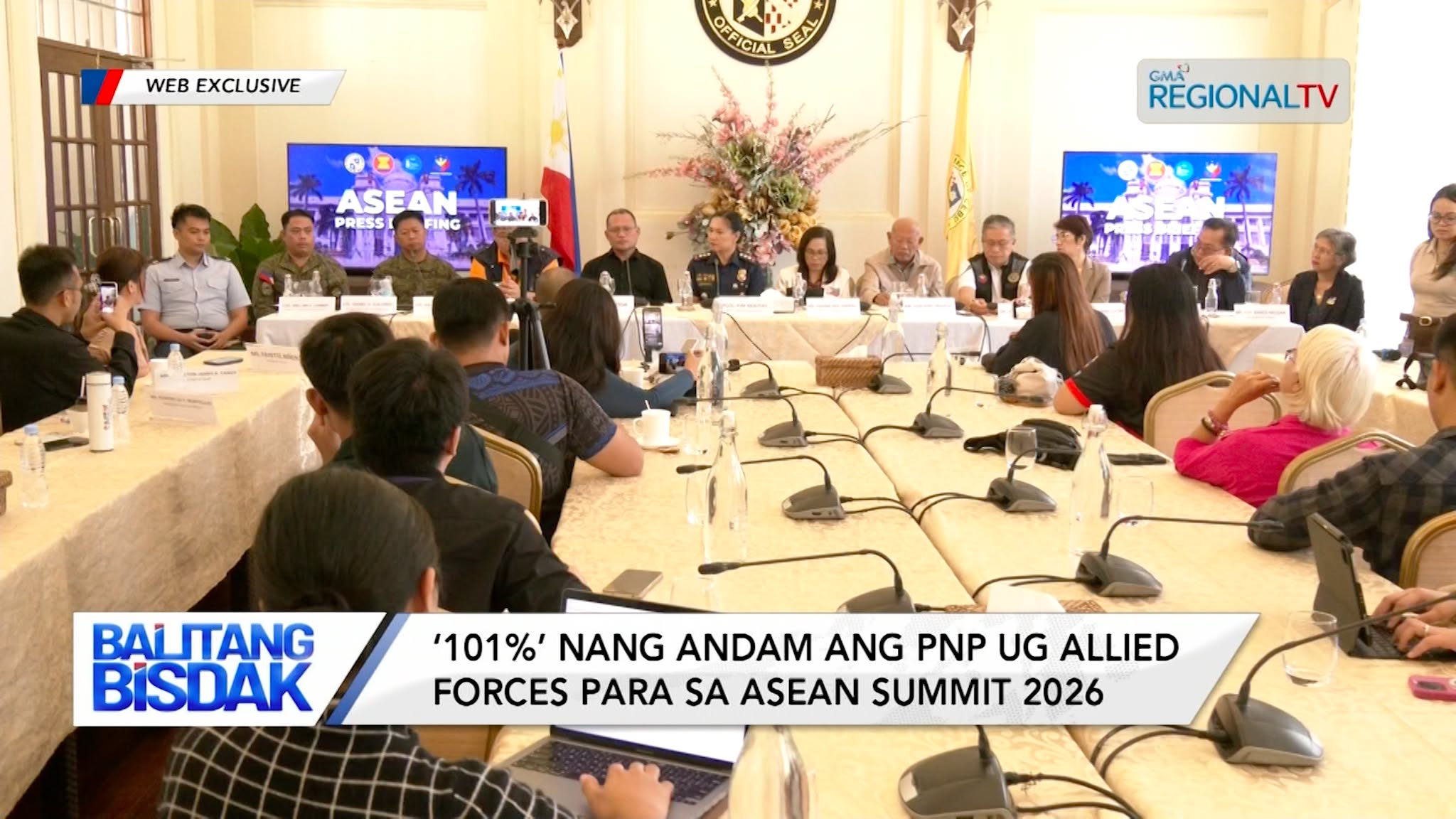 ‘101%’ nang Andam ang PNP ug Allied Forces Para sa ASEAN Summit 2026 | Balitang Bisdak