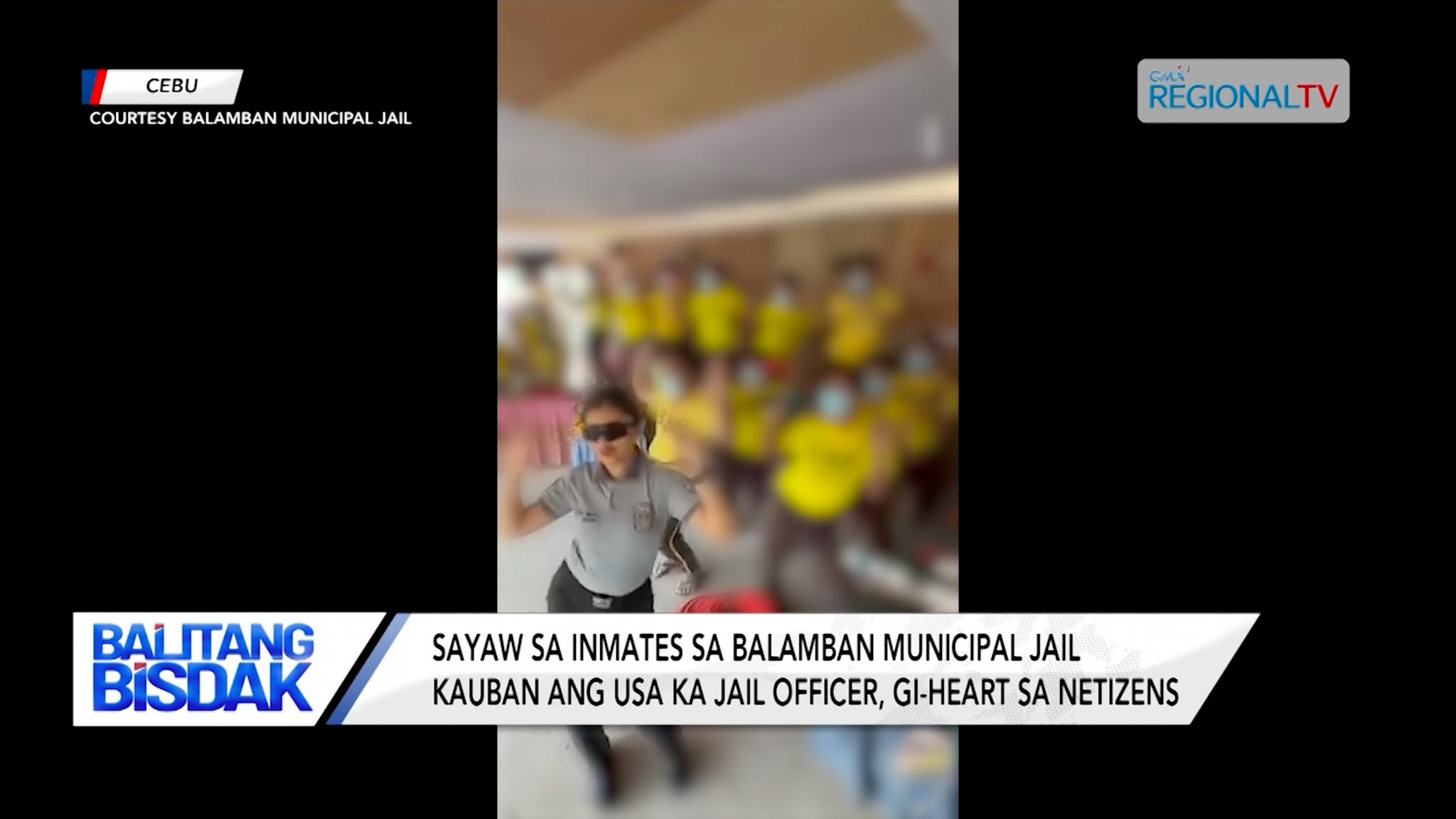 Sayaw sa Inmates sa Balamban Municipal Jail ug Jail Officer, Gi-Heart Netizens | Balitang Bisdak