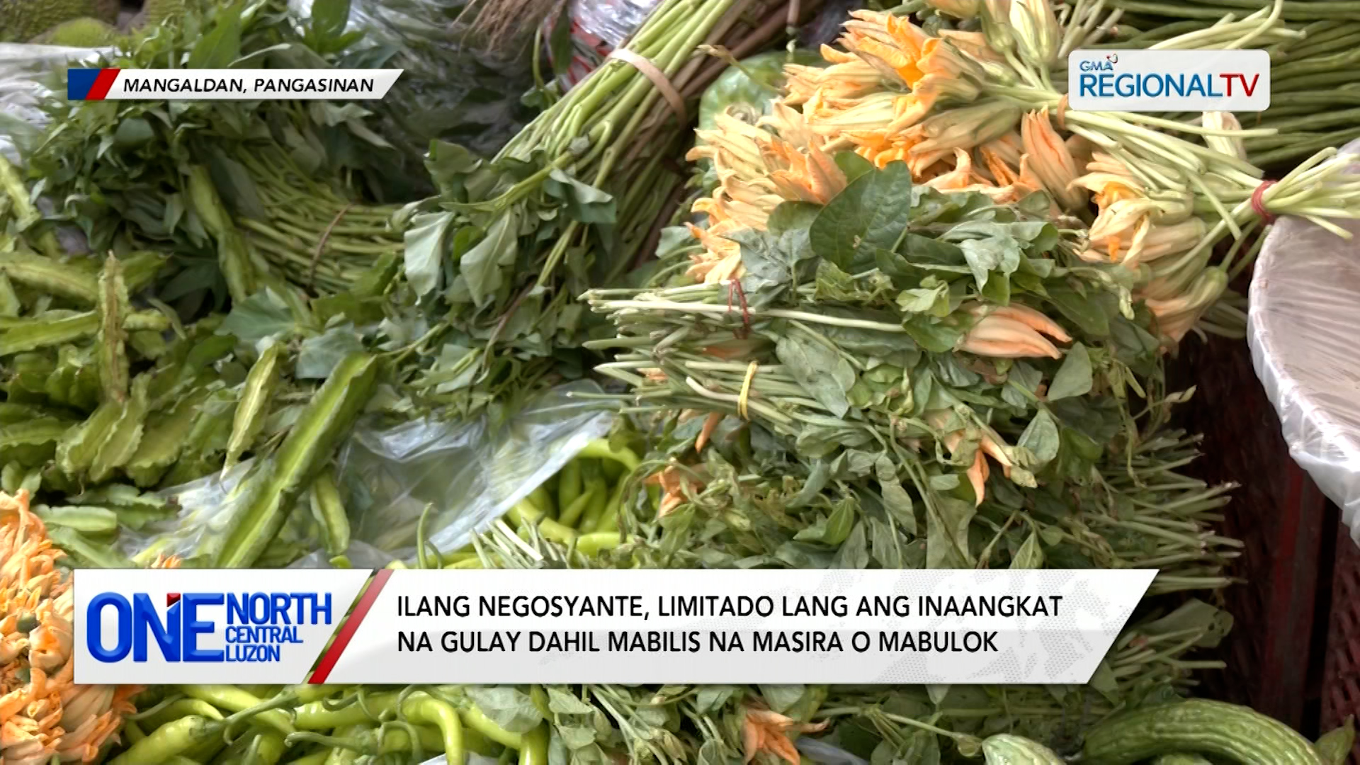 Ilang negosyante, limitado lang ang inaangkat na gulay | One North Central Luzon