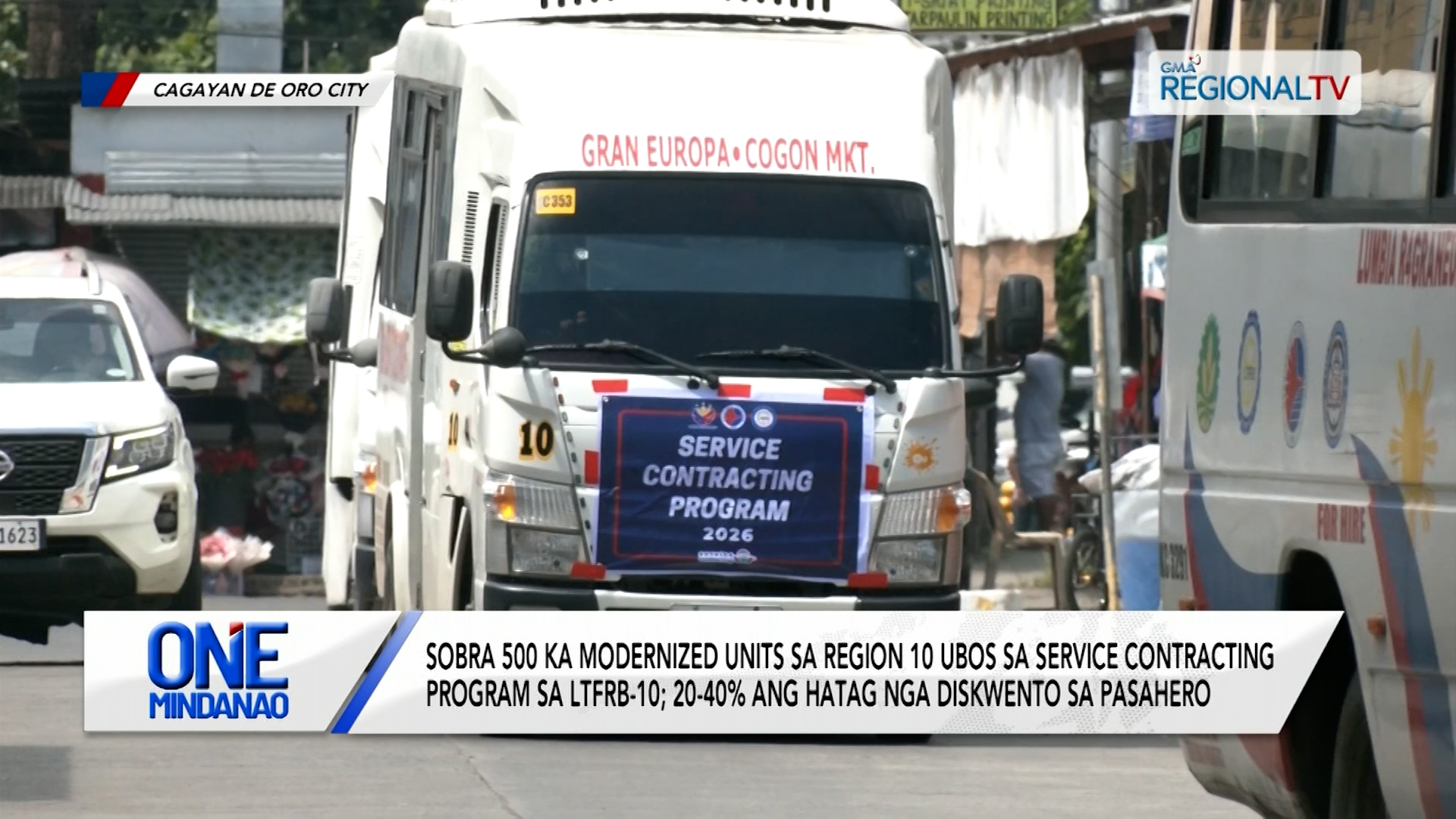 500 modernized units sa Region 10 ubos sa LTFRB-10; 20-40% ang diskwento I One Mindanao