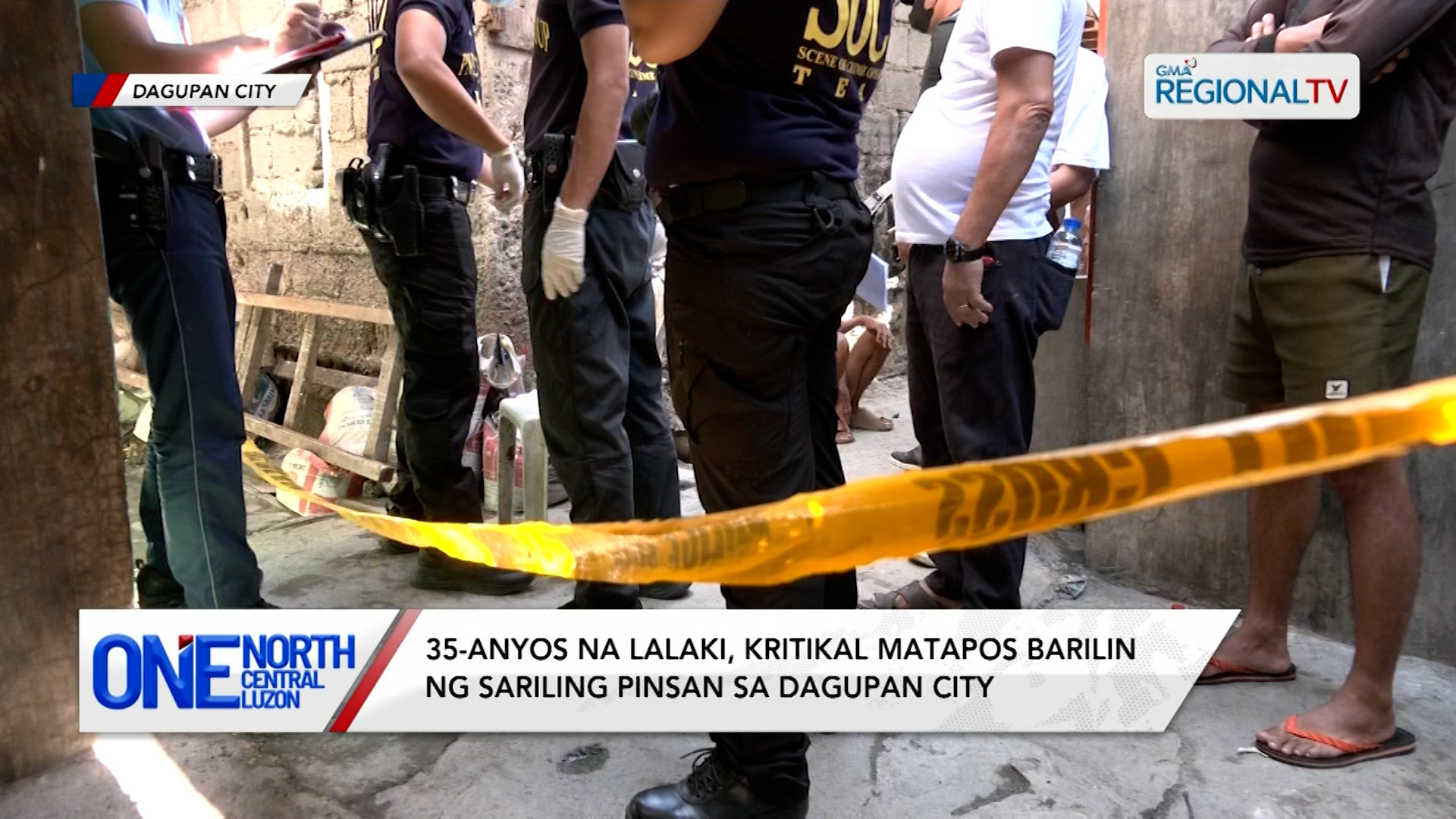 35-anyos na lalaki, kritikal matapos barilin ng sariling pinsan | One North Central Luzon