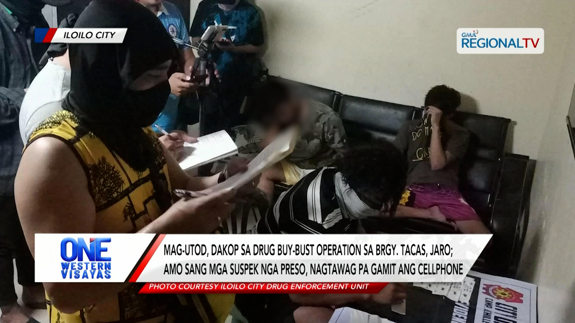 Mag-utod dakop sa buy-bust operation sa Jaro; amo sang mga suspek nga preso | One Western Visayas