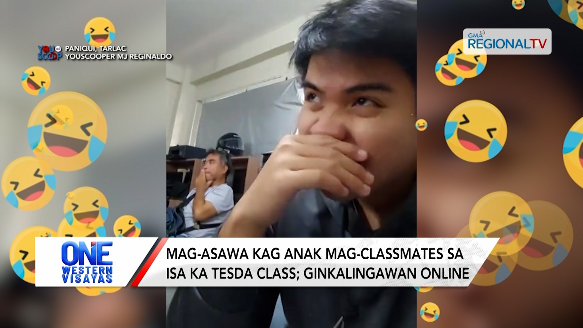 Mag-asawa kag anak mag-classmates sa isa ka TESDA class; ginkalingawan online | One Western Visayas