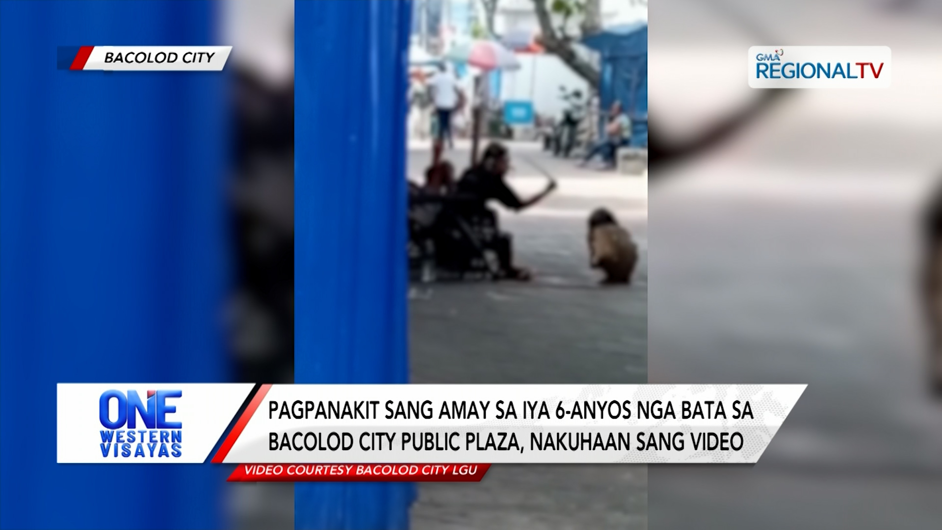 Pagsakit sang amay sa iya 6-anyos nga bata sa Bacolod City, nakuhaan sang video| One Western Visayas