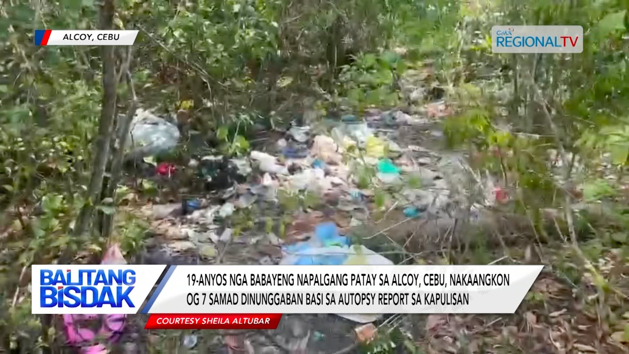 Babaye nga Napalgang Patay sa Alcoy, Cebu, Adunay 7 ka Samad Dinunggaban | Balitang Bisdak