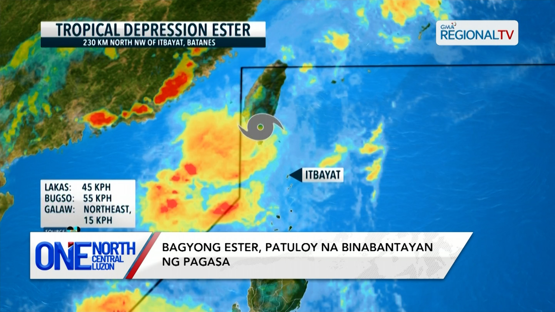 Bagyong Ester, patuloy na binabantayan ng PAGASA | One North Central Luzon