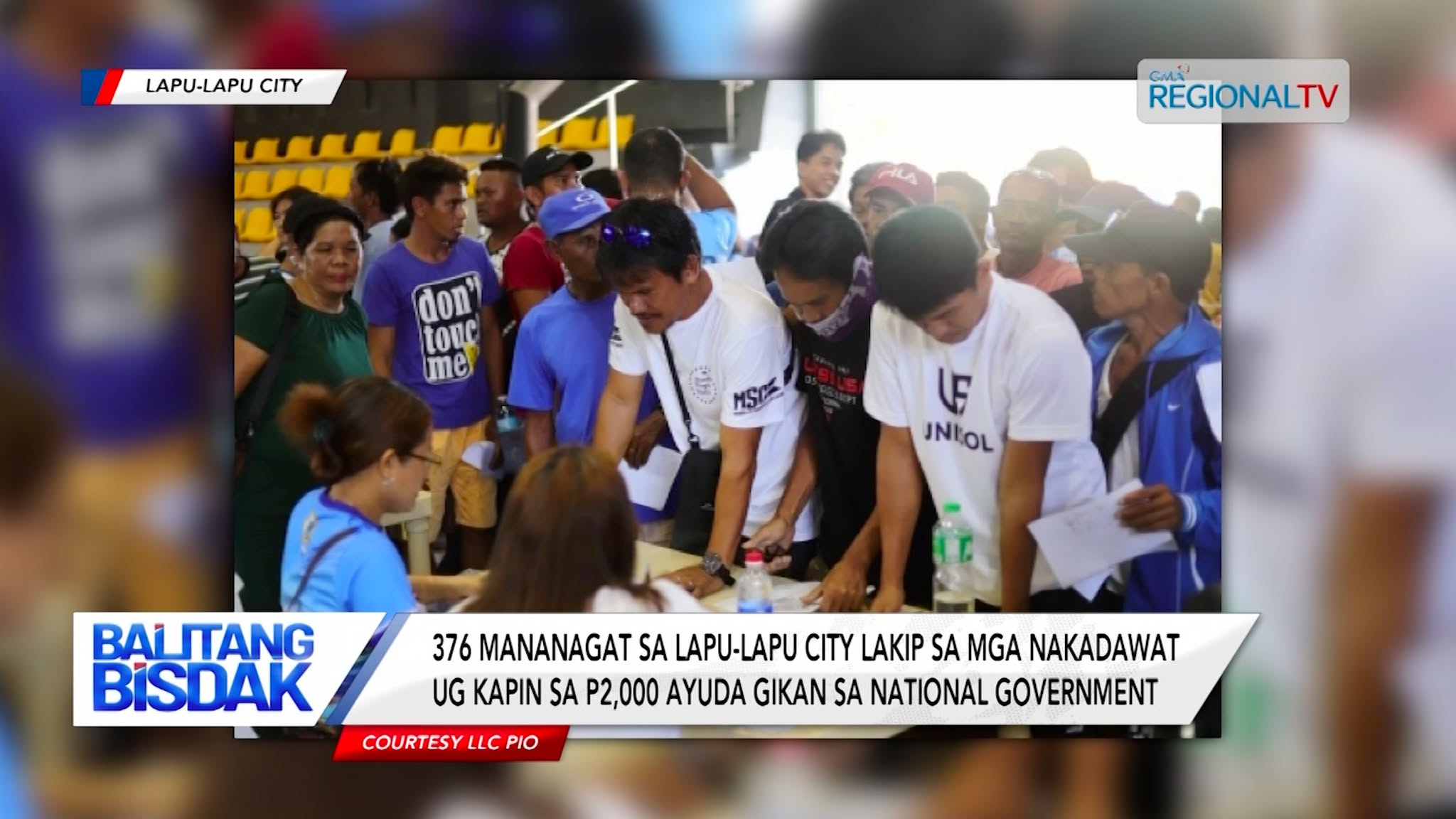 376 Mananagat sa Lapu-Lapu City Nakadawat og Ayuda sa National Government | Balitang Bisdak