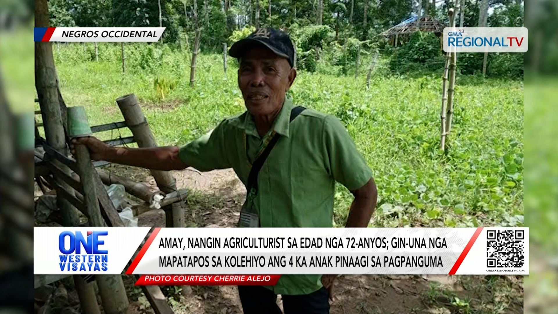 Amay, nangin agriculturist sa edad nga 72-anyos; una ginpatapos ang 4 ka anak | One Western Visayas