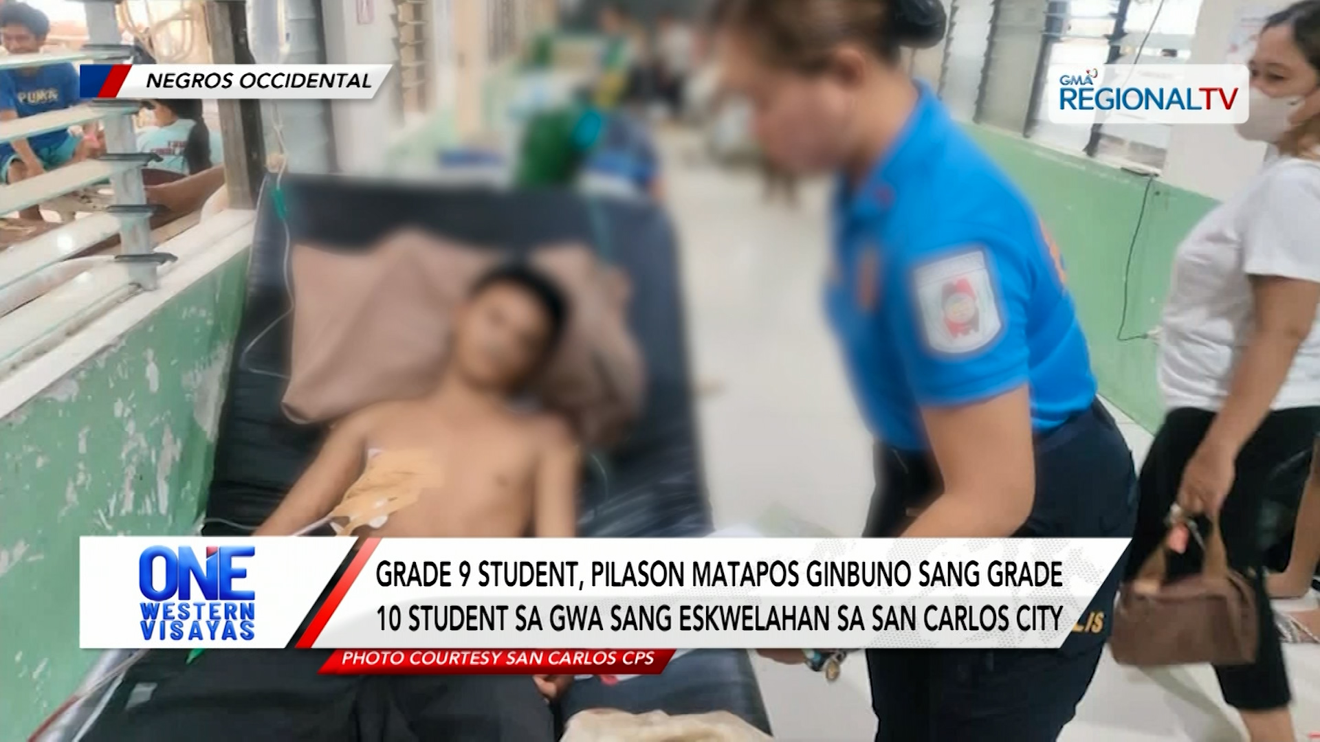 Grade 9 student, ginbuno pilason sang grade 10 student sa San Carlos City | One Western Visayas
