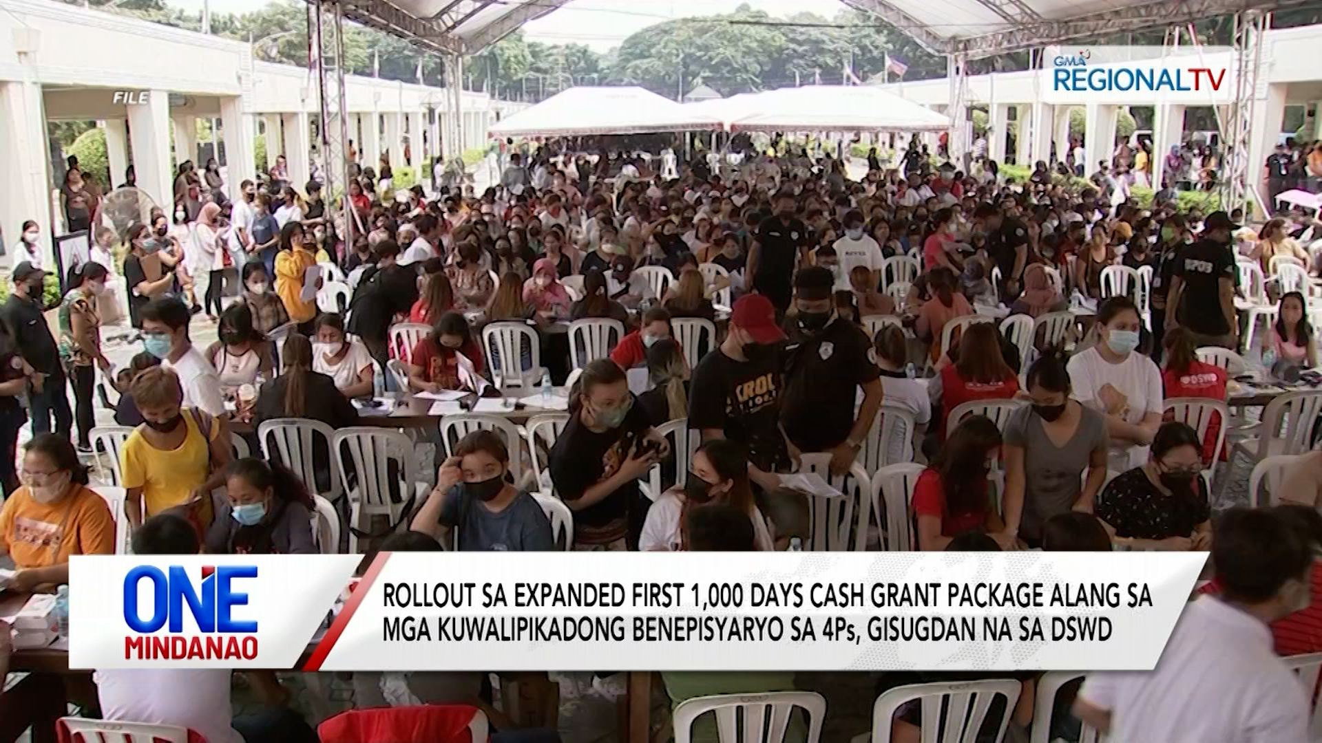 1,000 days cash grant package sa 4PS, gisugdan  I One Mindanao