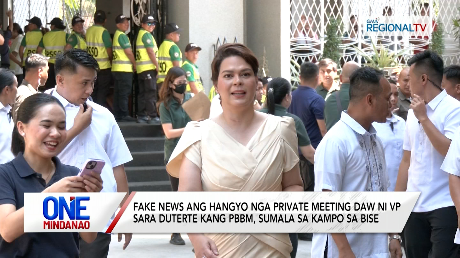 Private meeting daw ni VP Sara Duterte kang PBBM, fake newsI One Mindanao