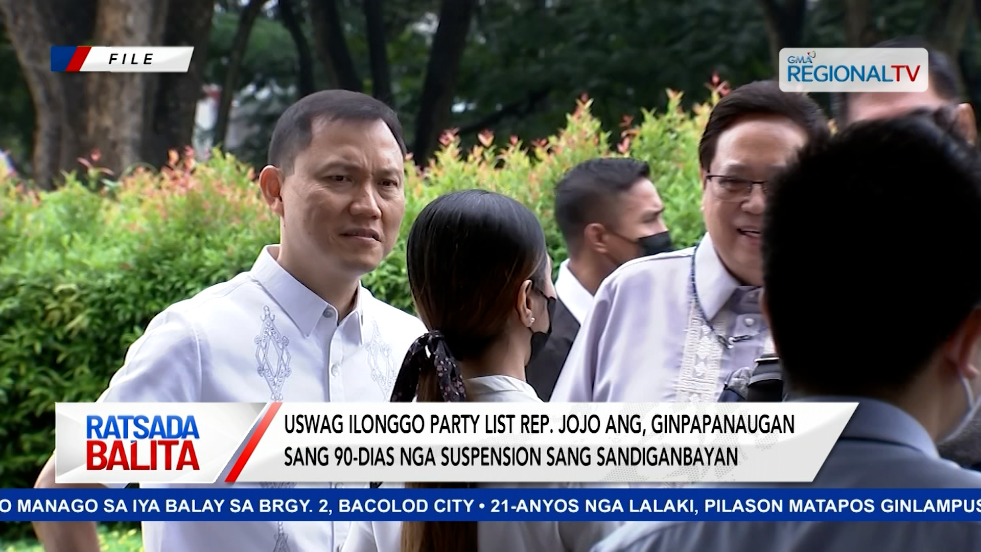 Uswag Ilonggo Party List Rep. Jojo Ang, ginpapanaugan sang 90-dias nga suspension | Ratsada Balita