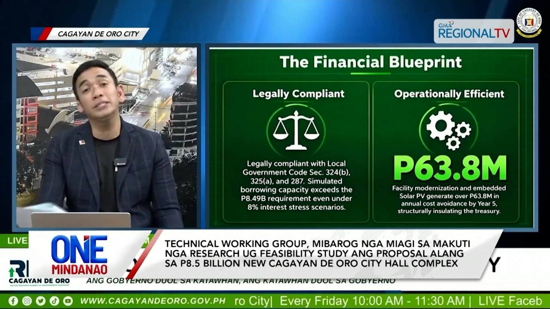 P8.5 Billion New Cagayan De Oro City Hall Complex, maiagi sa pagtuon I One Mindanao