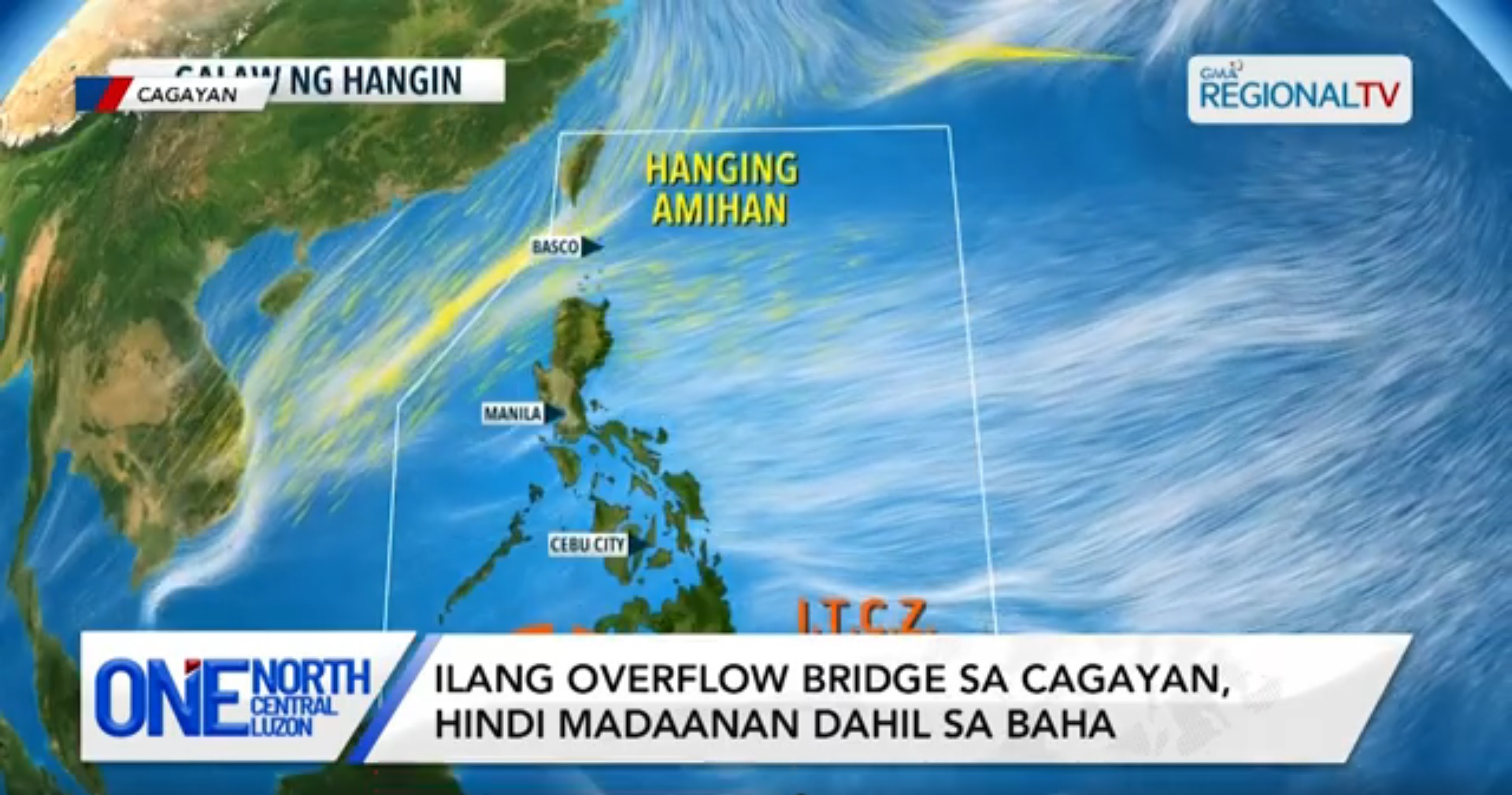 Ilang overflow bridge sa Cagayan, hindi madaanan dahil sa baha