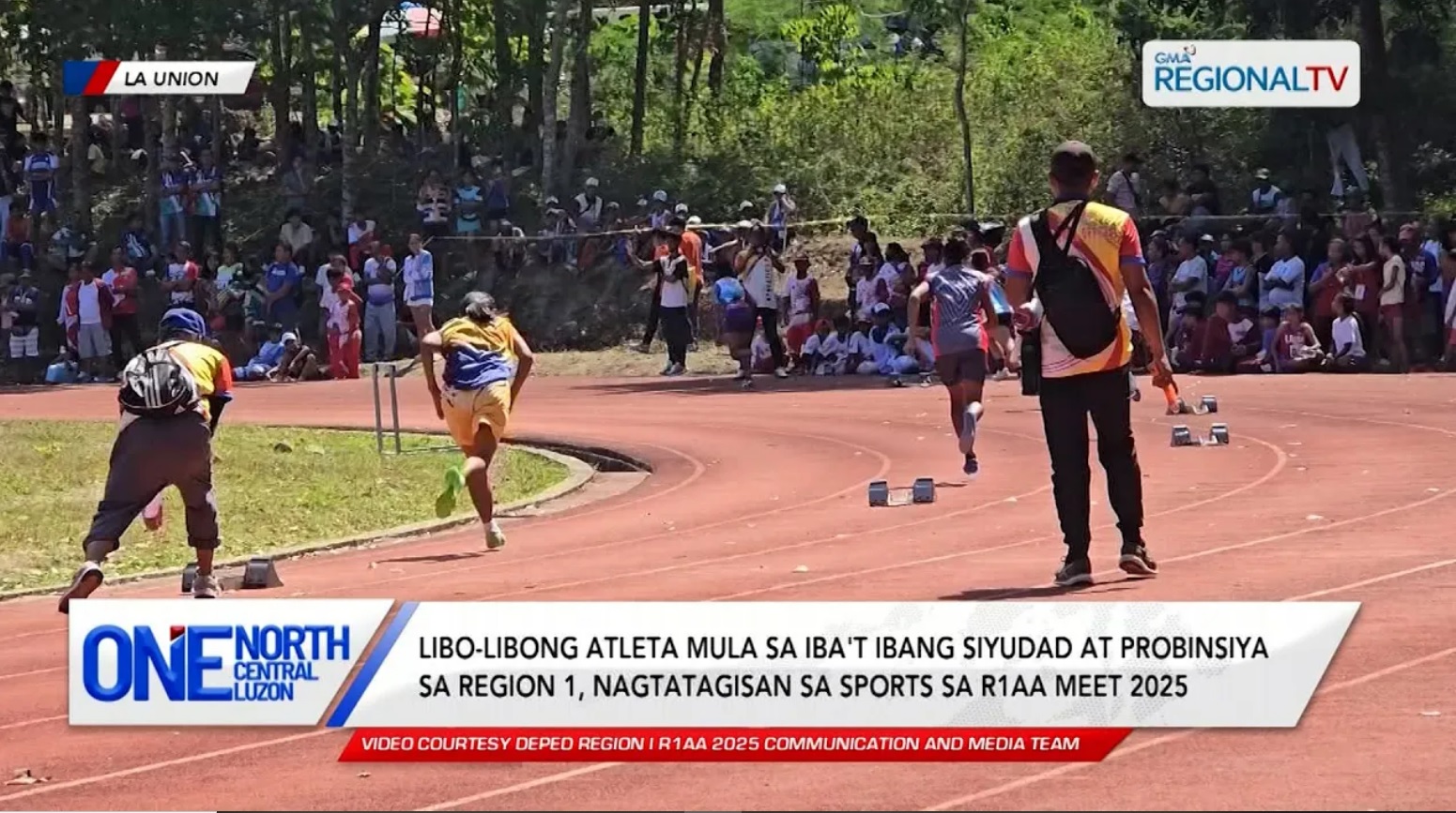 Libo-libong atleta, nagtatagisan sa sports sa R1AA Meet 2025