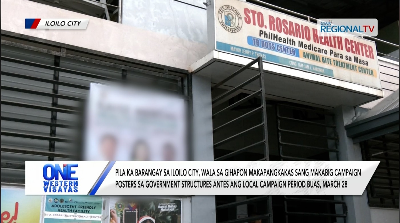 Wala gihapon mapangkakas nga makabig campaign posters sa government structures